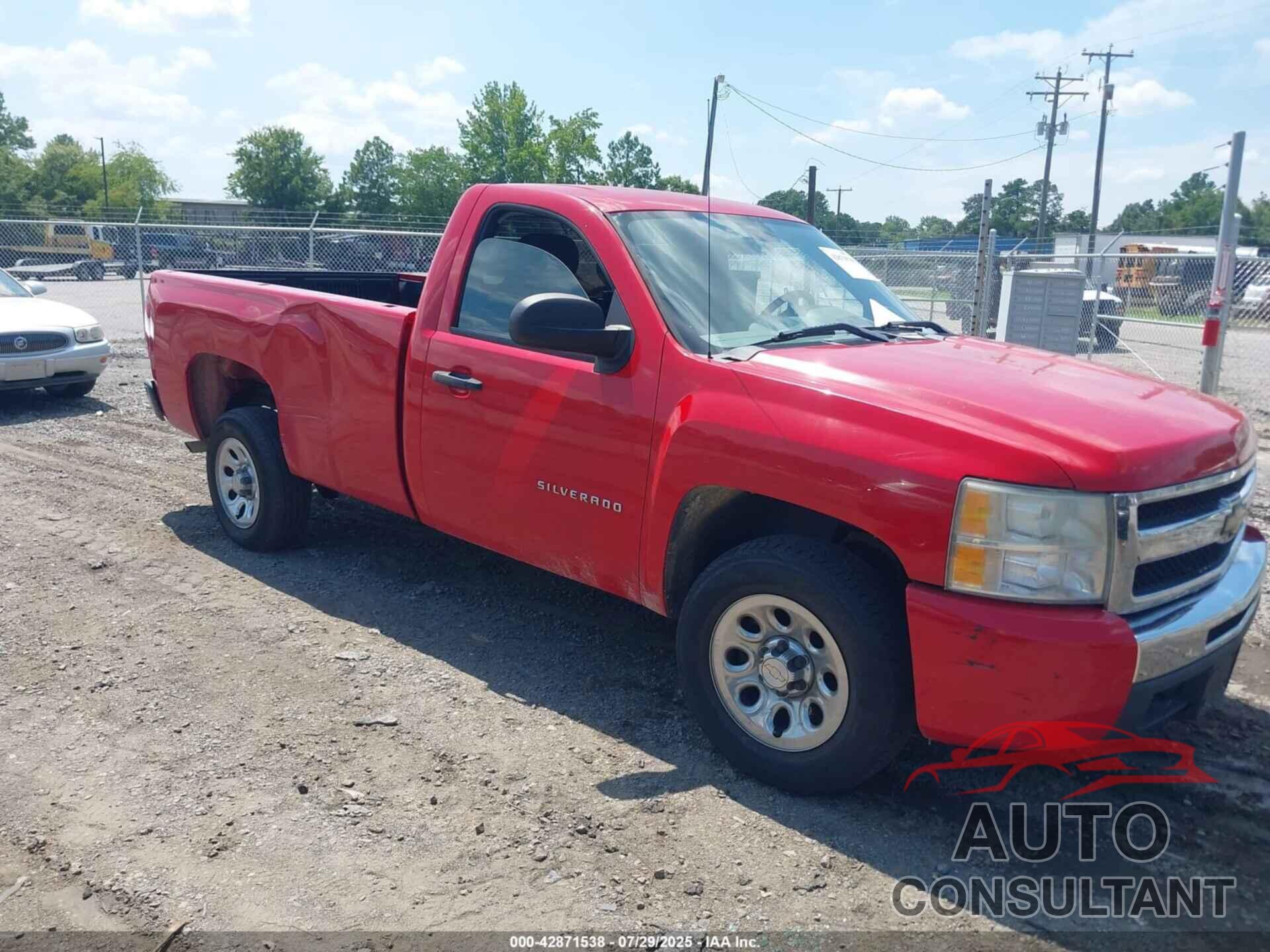 CHEVROLET SILVERADO 1500 2011 - 1GCNCPEX6BZ201296