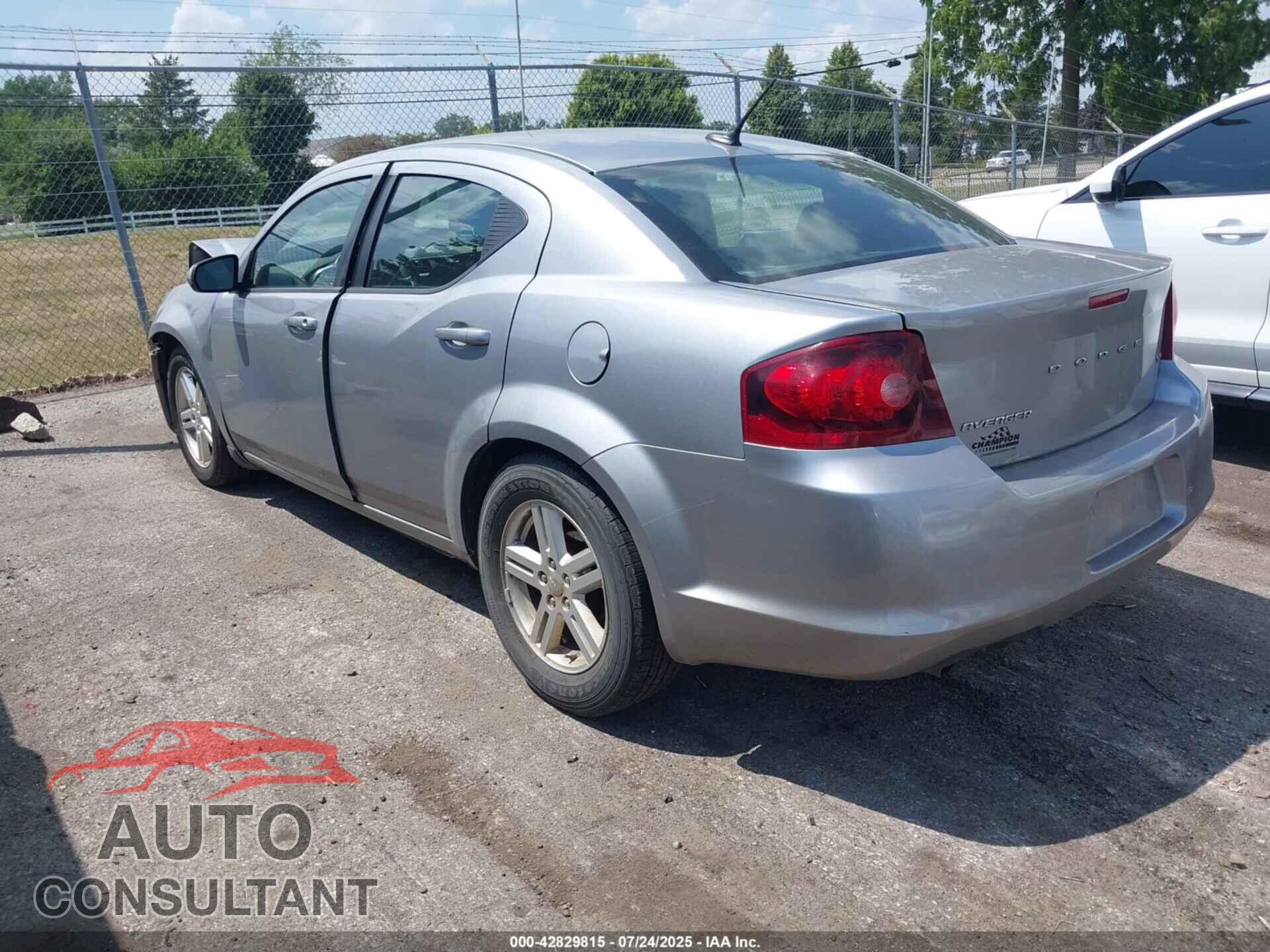 DODGE AVENGER 2013 - 1C3CDZCG3DN586107