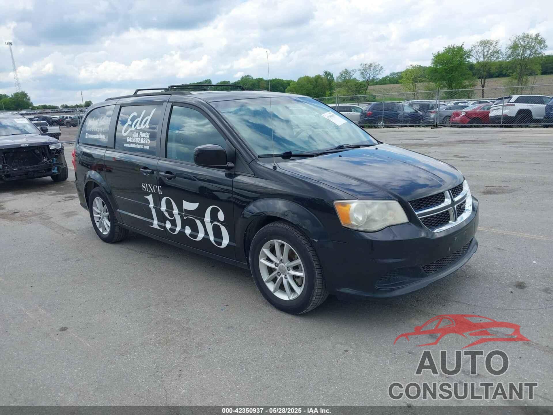 DODGE GRAND CARAVAN 2014 - 2C4RDGCGXER388459