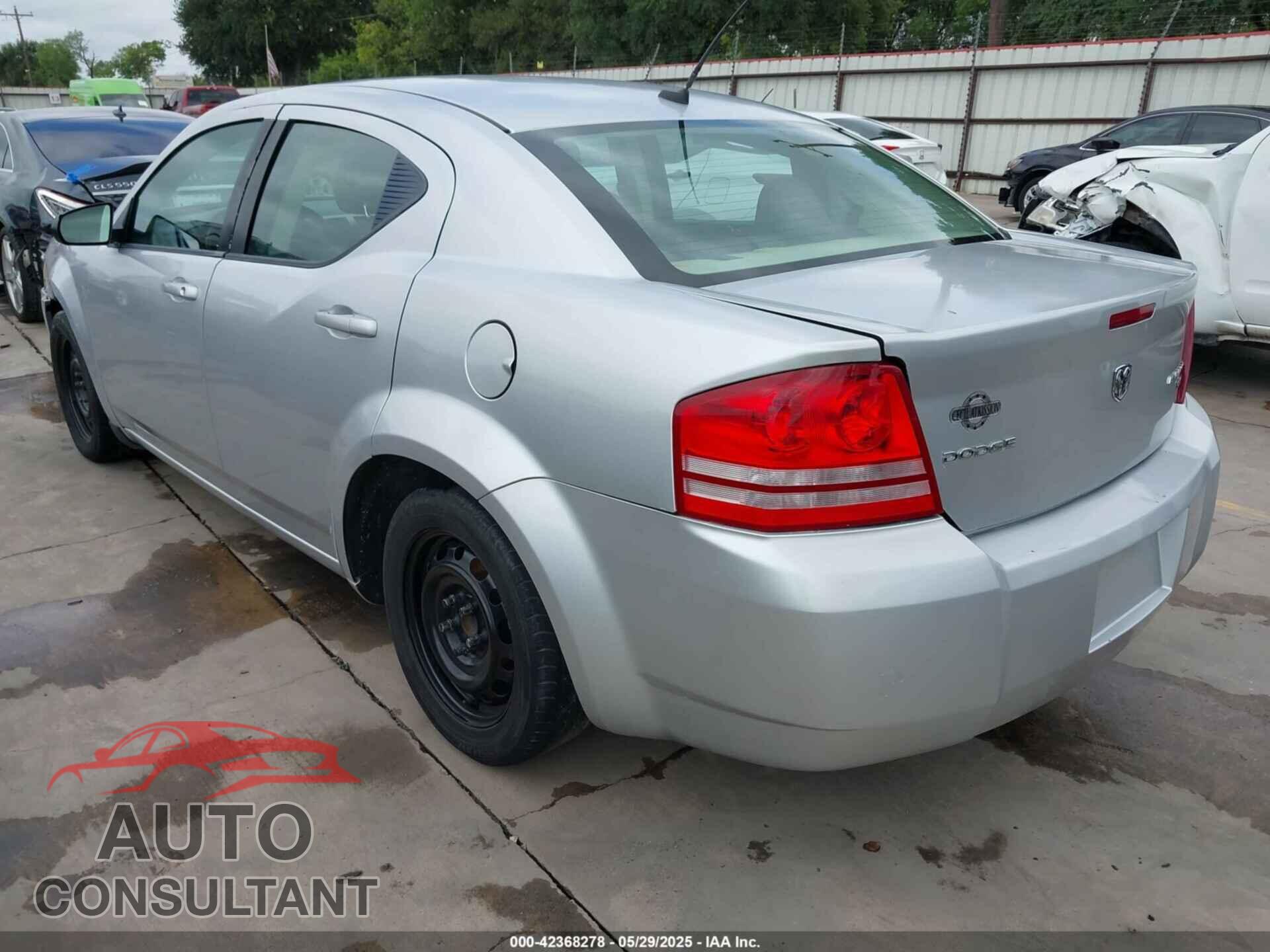 DODGE AVENGER 2010 - 1B3CC4FB2AN105908