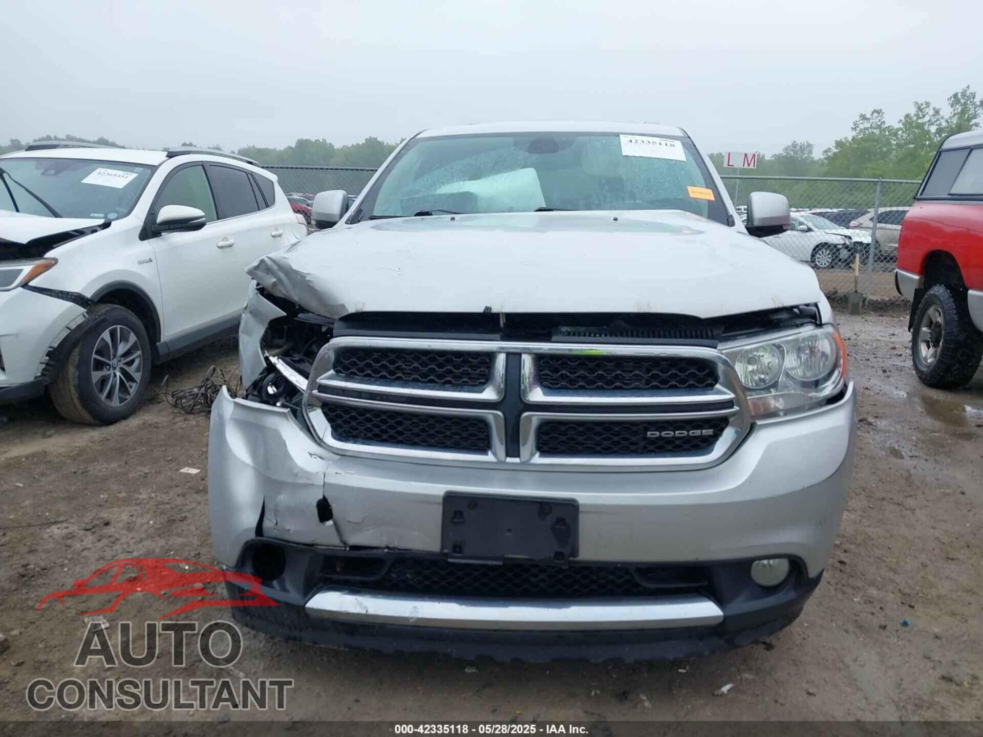 DODGE DURANGO 2012 - 1C4RDJDG2CC106249