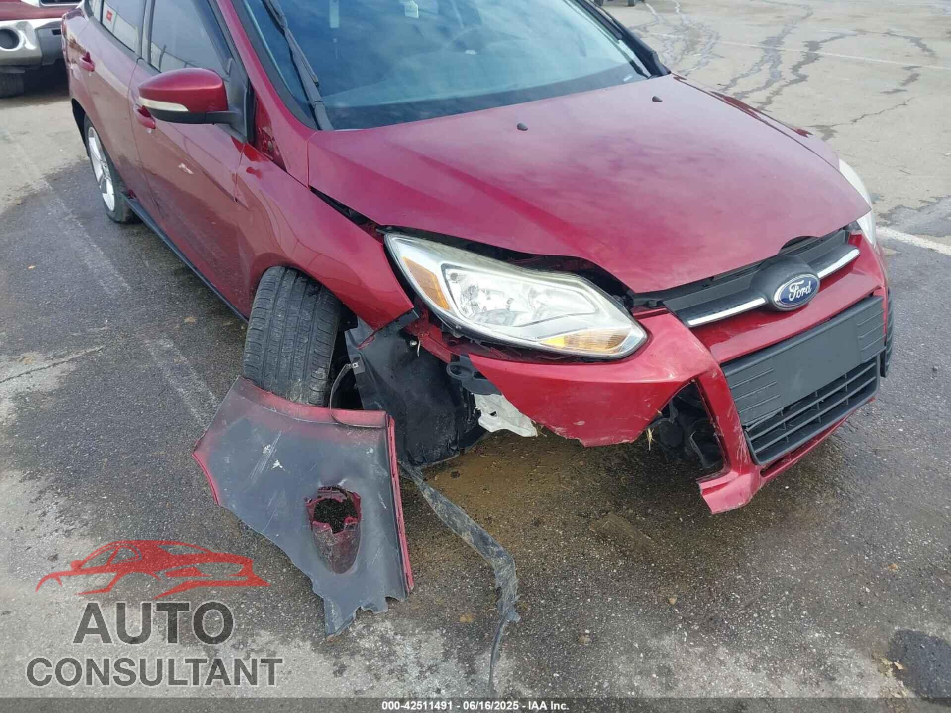 FORD FOCUS 2013 - 1FADP3F26DL306525