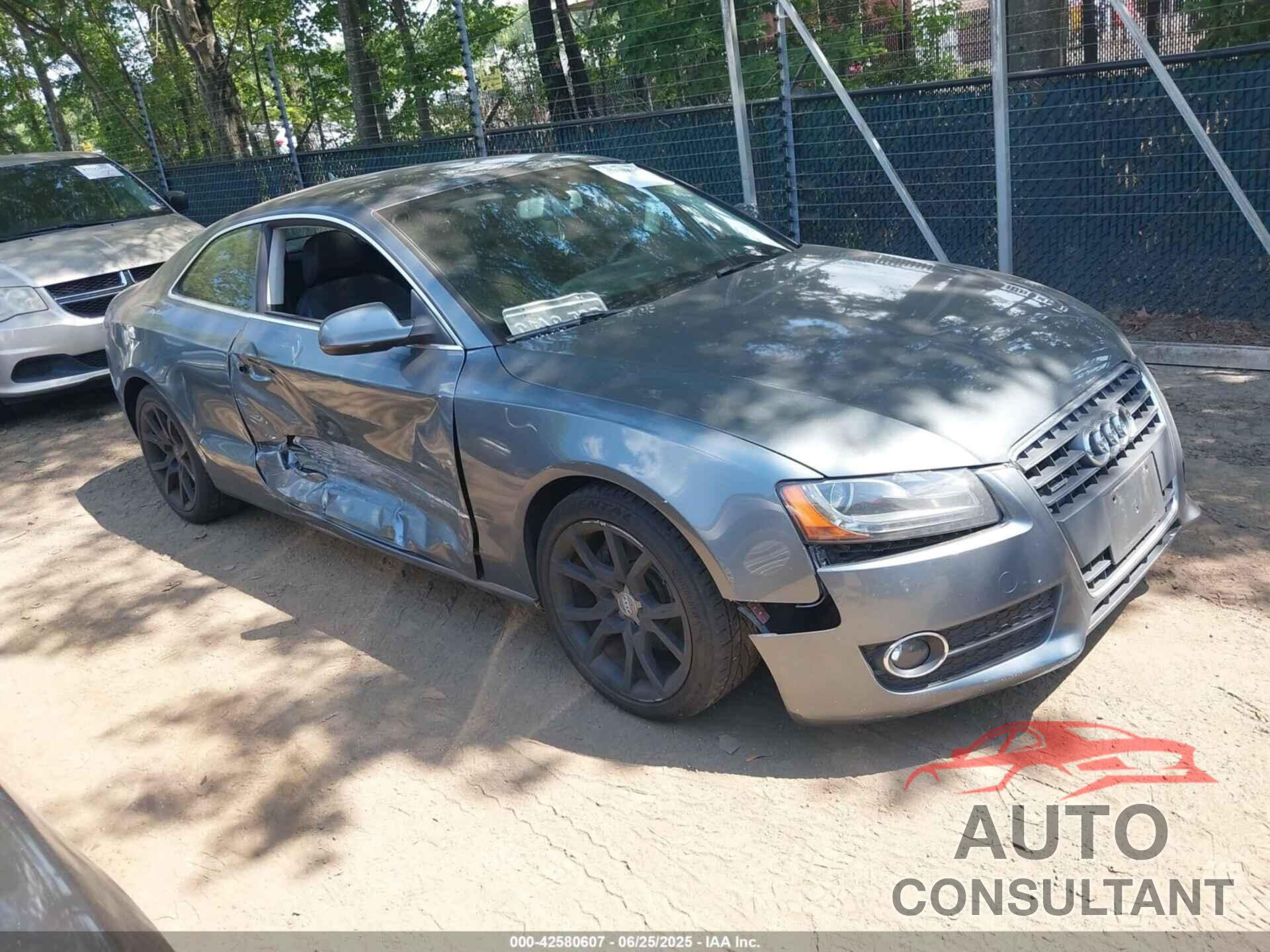 AUDI A5 2012 - WAULFAFR9CA023697