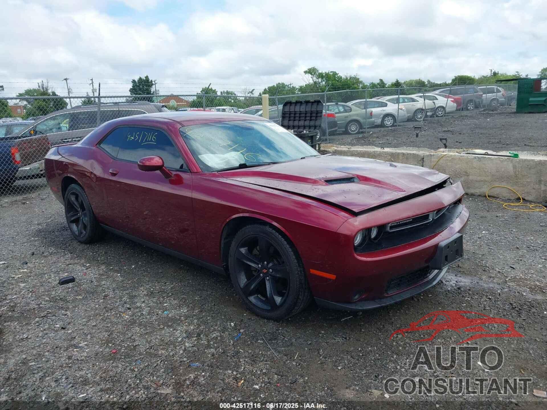 DODGE CHALLENGER 2017 - 2C3CDZAGXHH629181