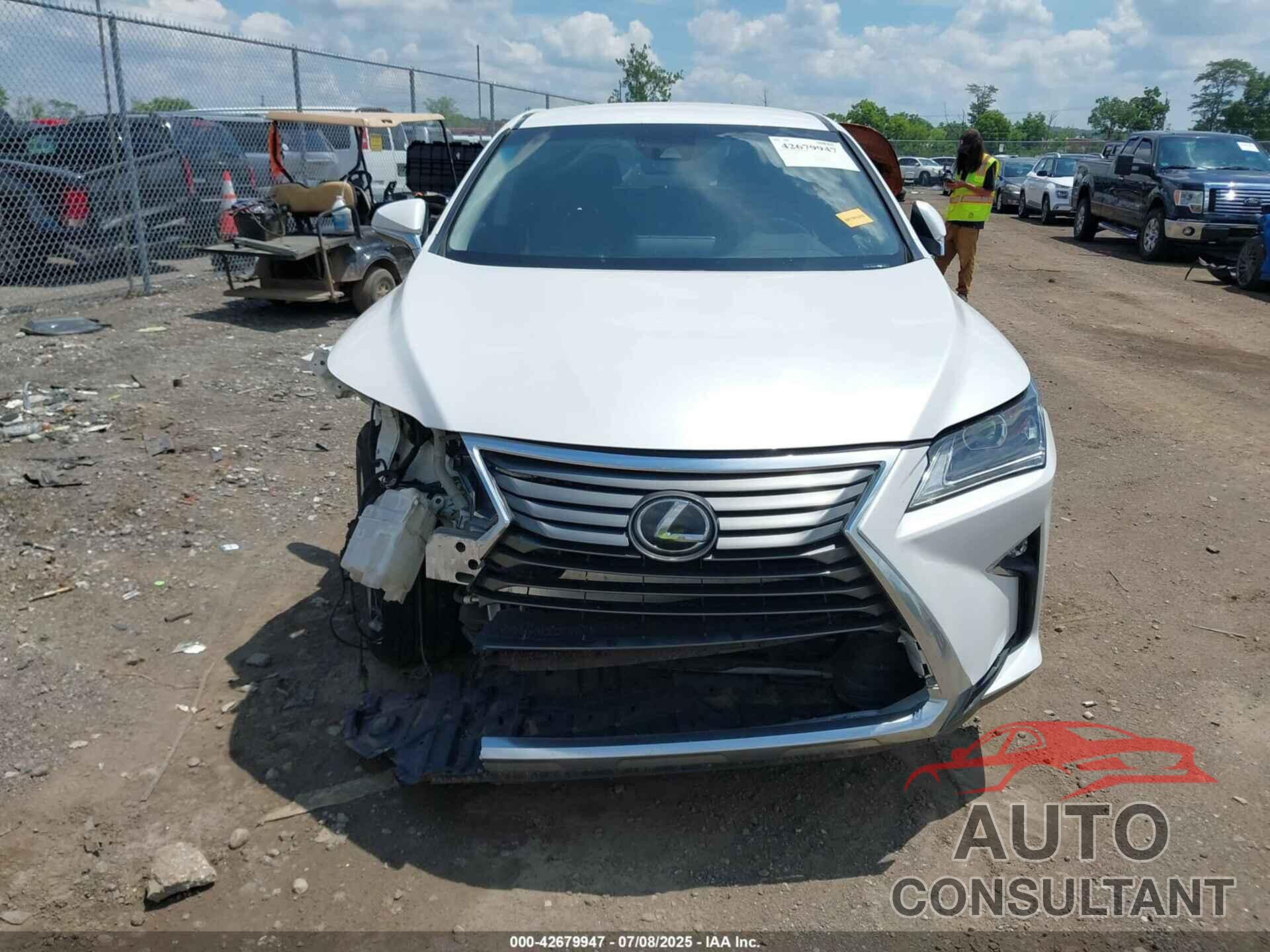 LEXUS RX 350 2017 - 2T2ZZMCA8HC069122