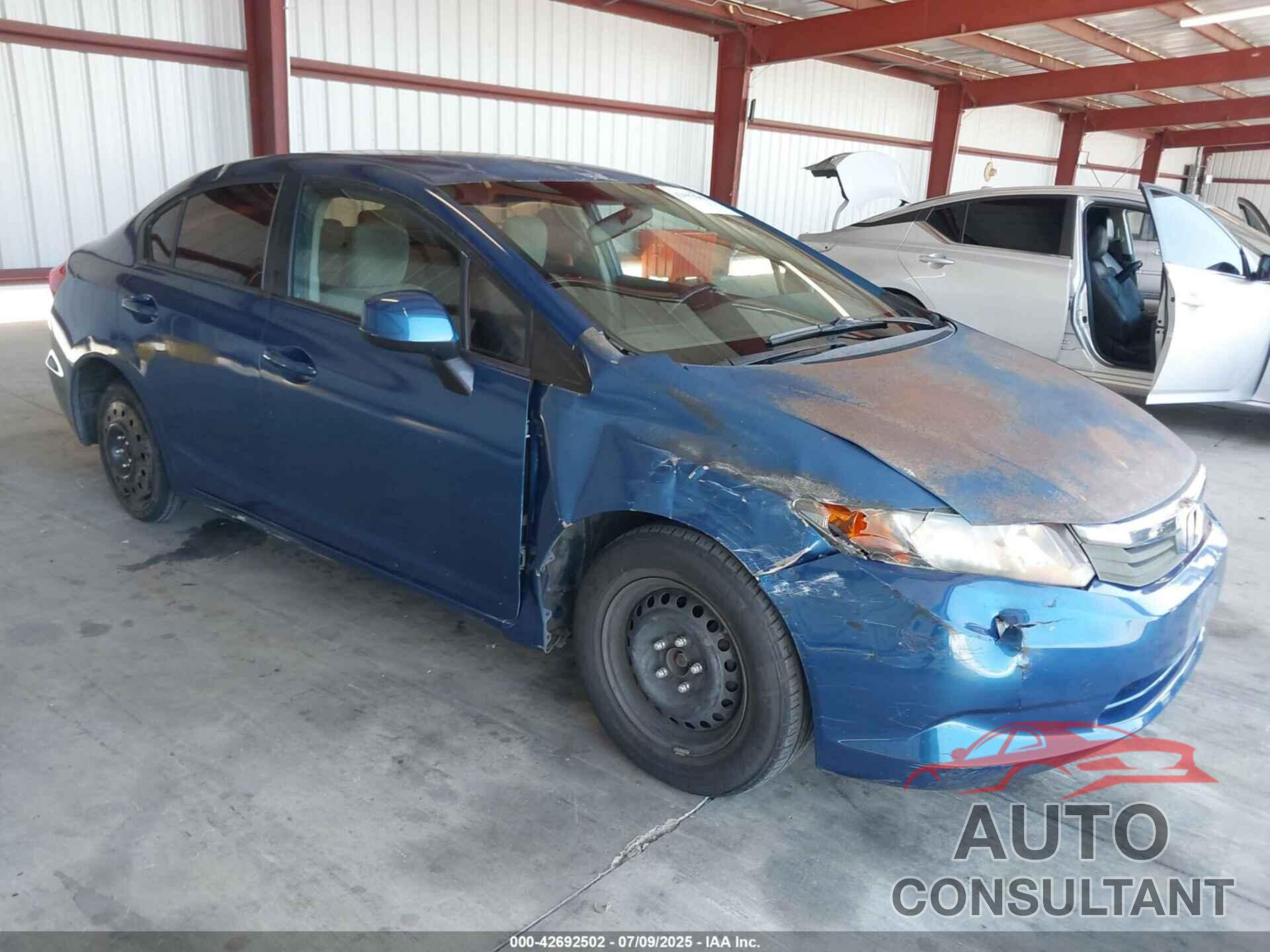 HONDA CIVIC 2012 - 2HGFB2F51CH509972