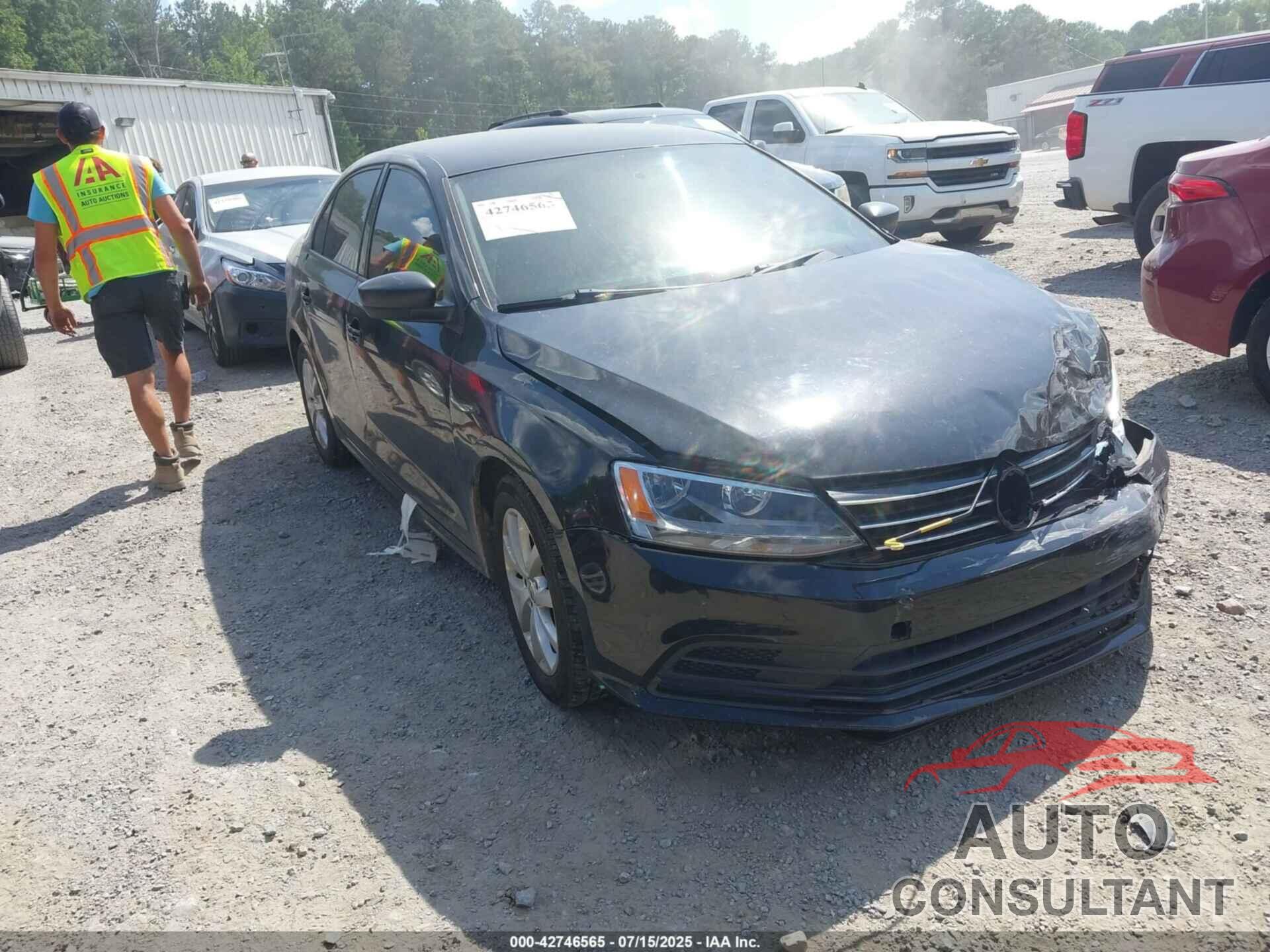 VOLKSWAGEN JETTA 2015 - 3VW2K7AJ3FM212168