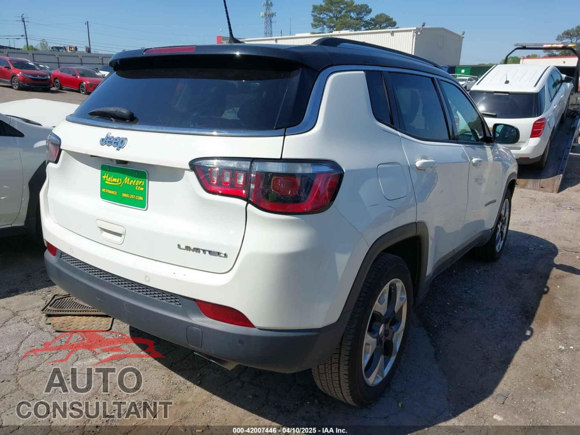 JEEP COMPASS 2018 - 3C4NJCCB7JT319174