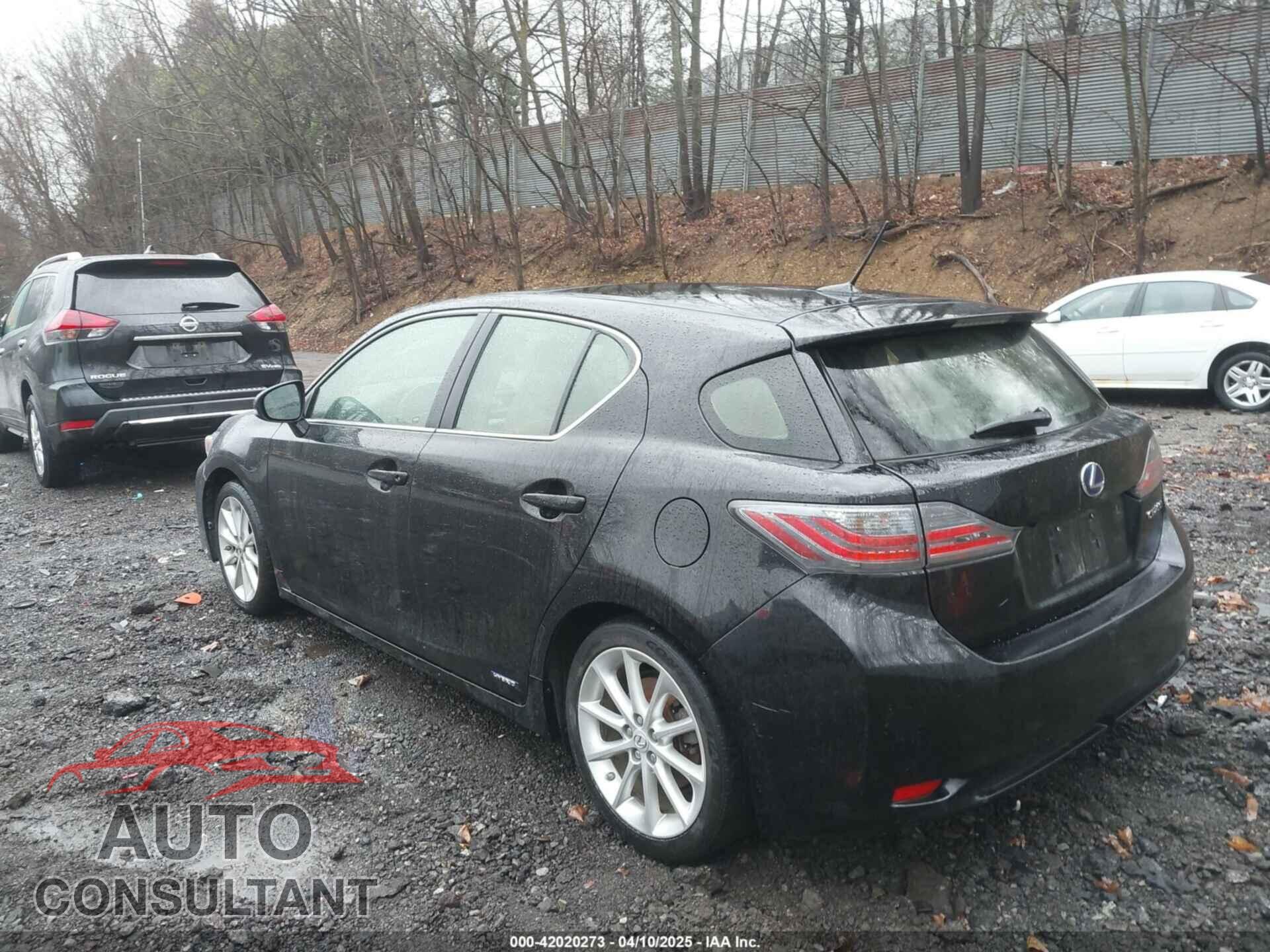 LEXUS CT 200H 2012 - JTHKD5BH3C2100419