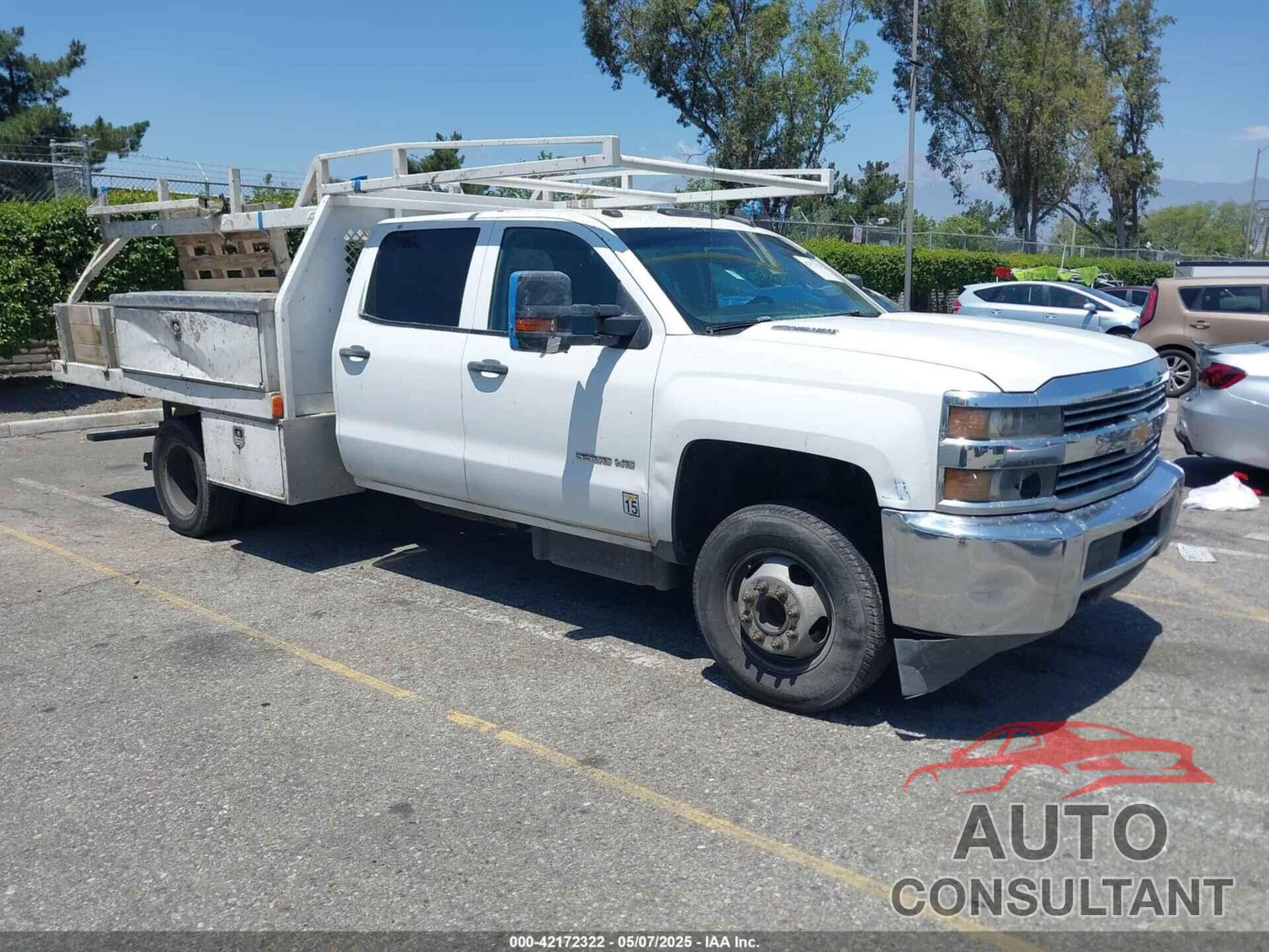 CHEVROLET SILVERADO 3500HD CHASSIS 2016 - 1GB4CYC82GF217991