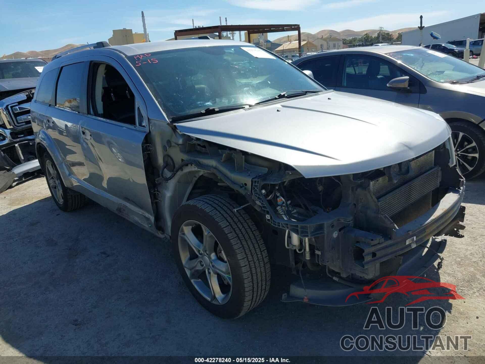 DODGE JOURNEY 2017 - 3C4PDCGG2HT556574