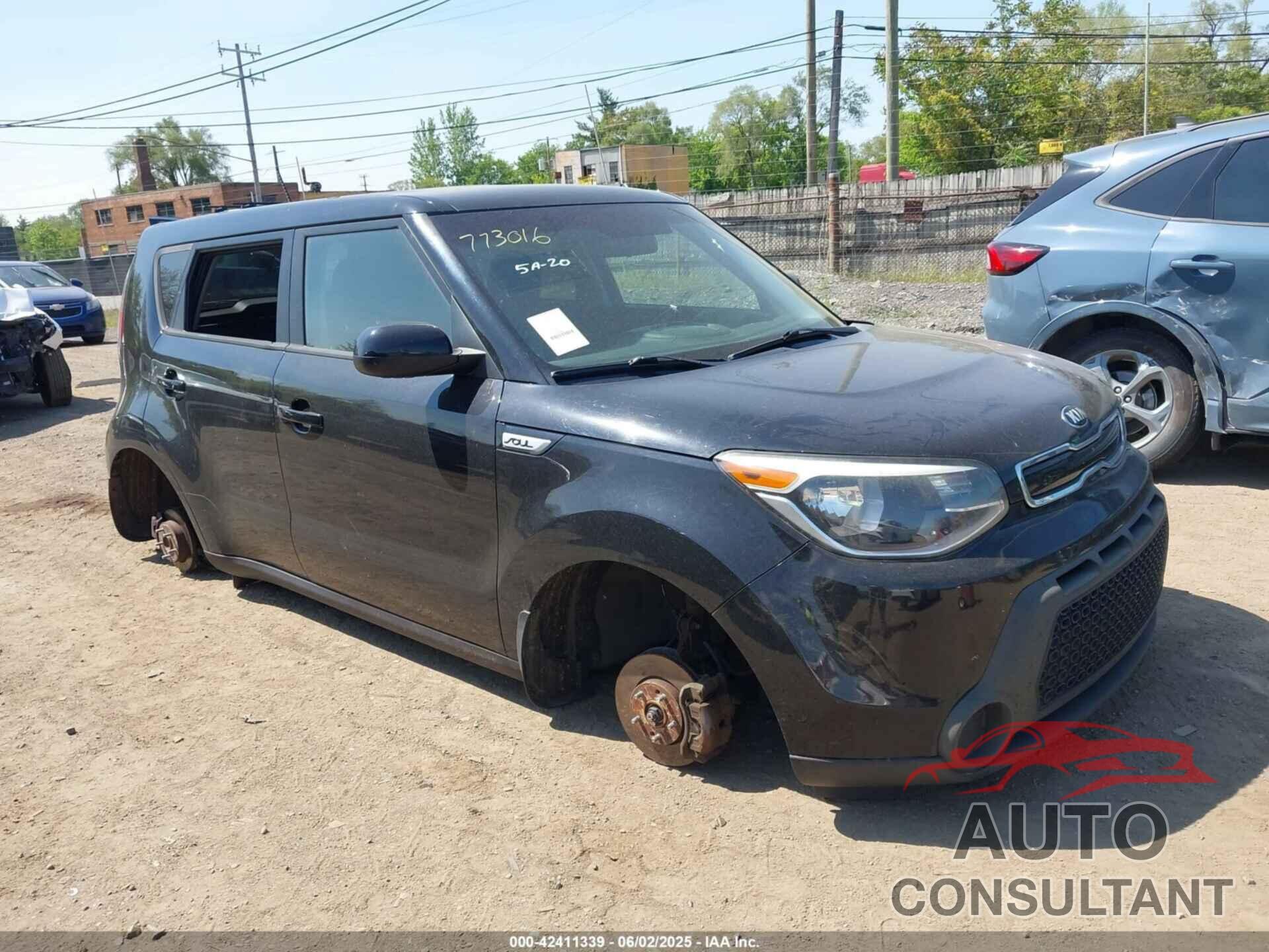 KIA SOUL 2015 - KNDJP3A54F7773016