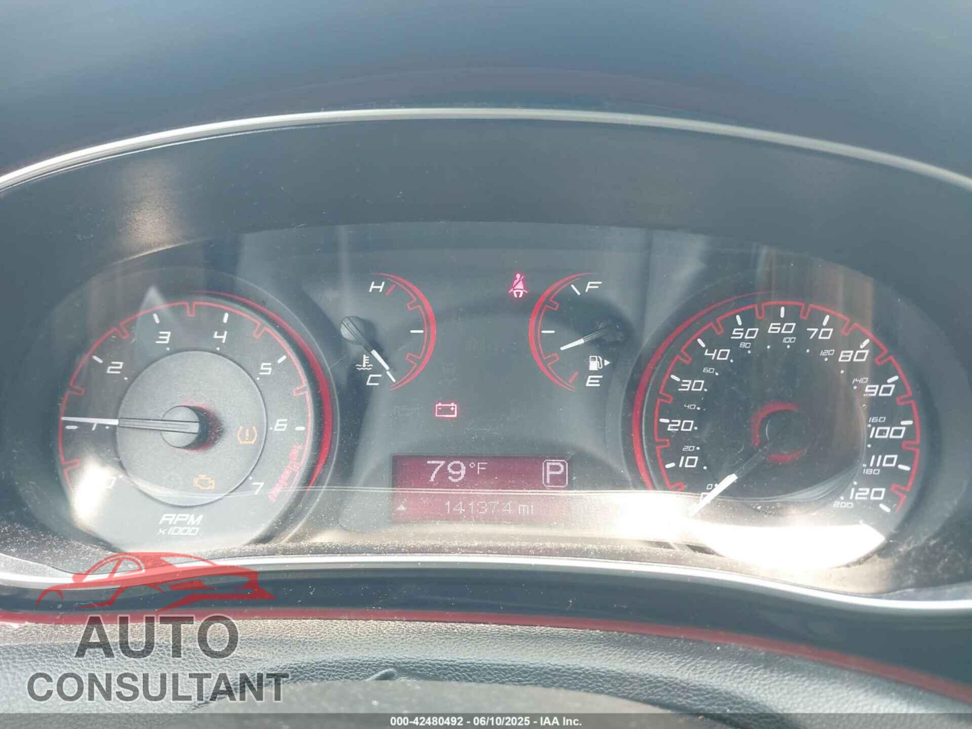 DODGE DART 2015 - 1C3CDFBB5FD173800