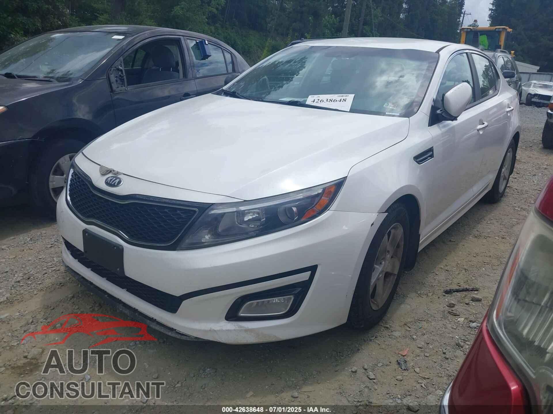 KIA OPTIMA 2015 - KNAGM4A71F5589591