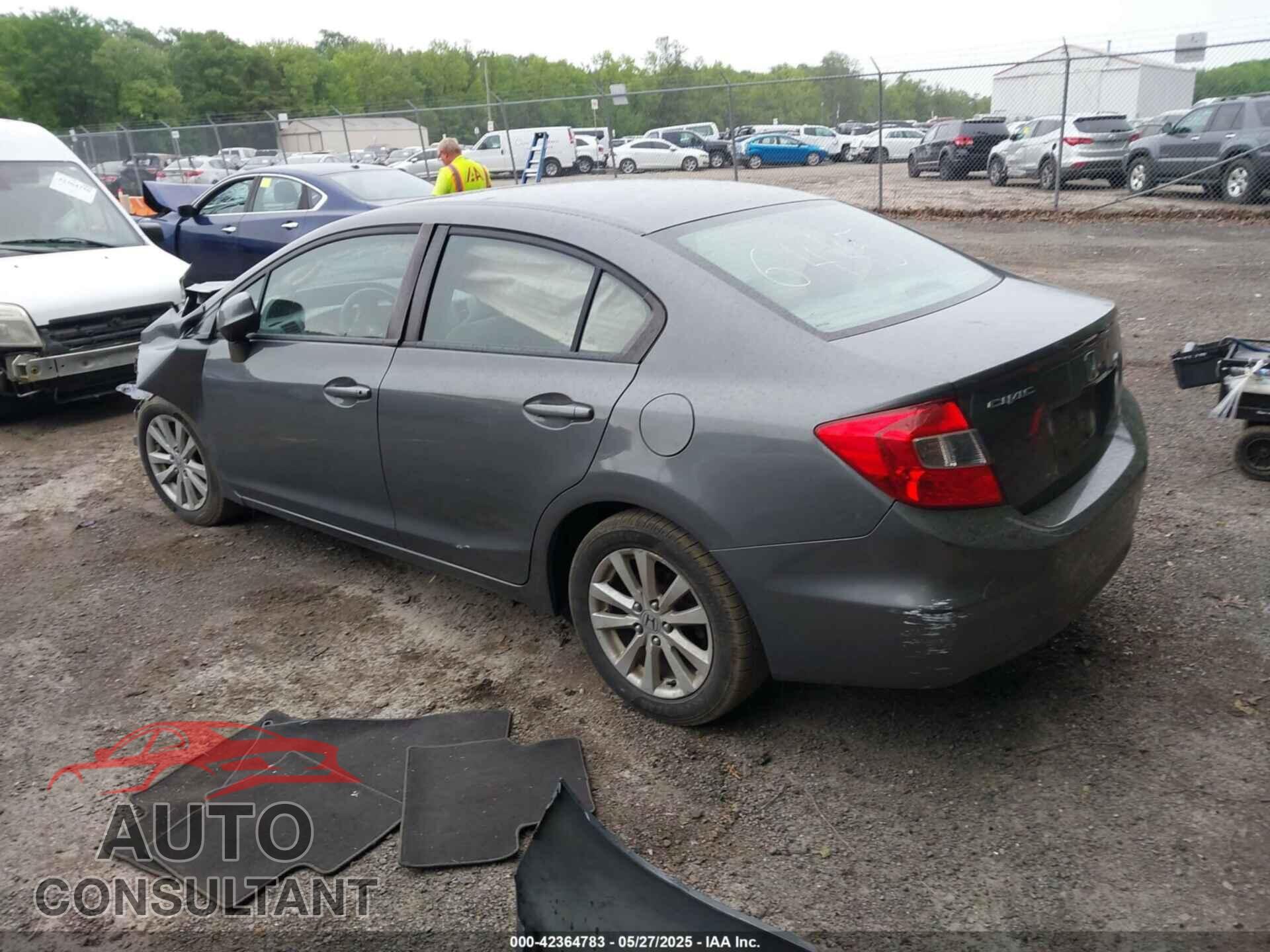 HONDA CIVIC 2012 - 19XFB2F86CE036445