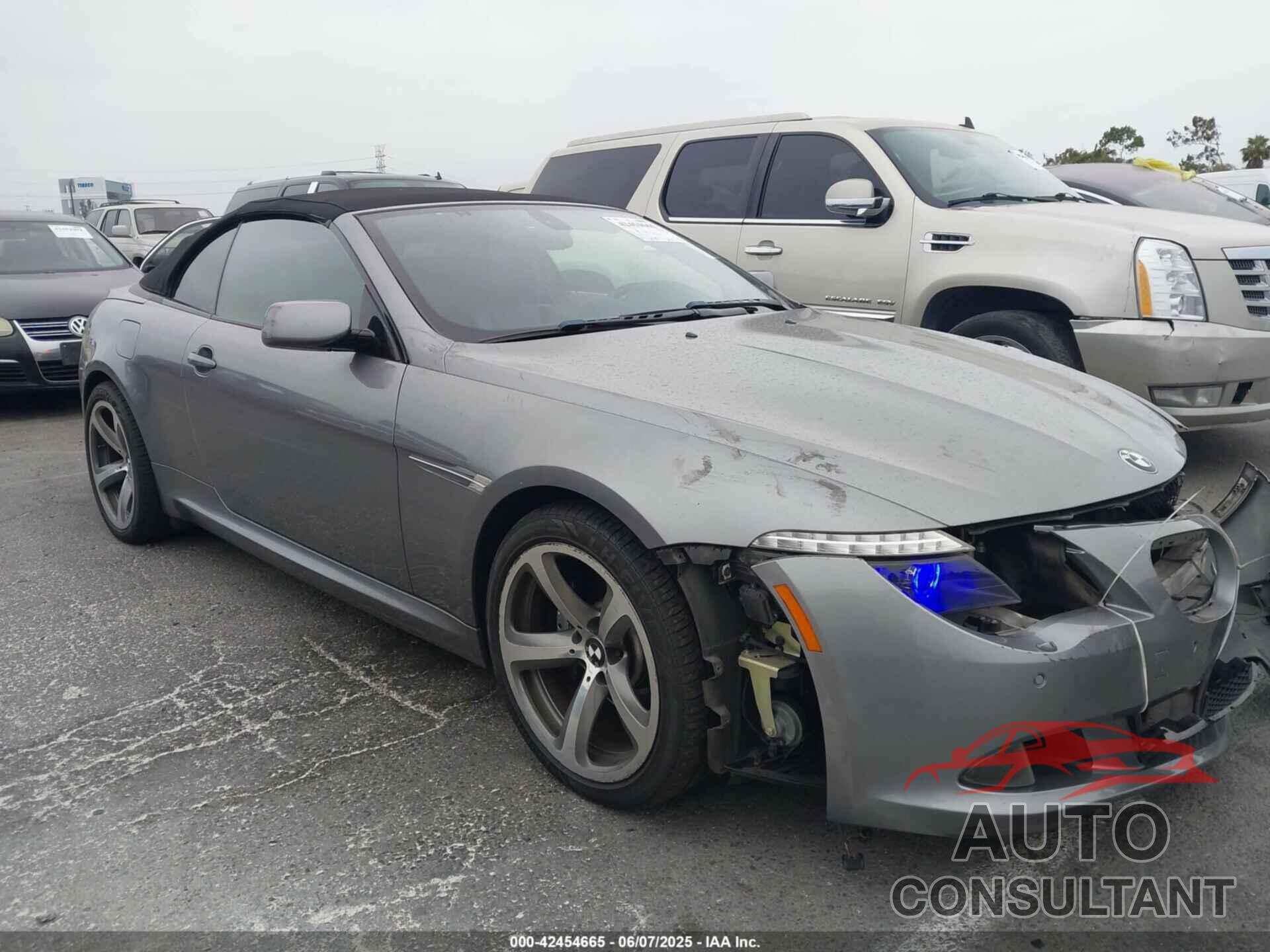 BMW 6 SERIES 2009 - WBAEB535X9C224440