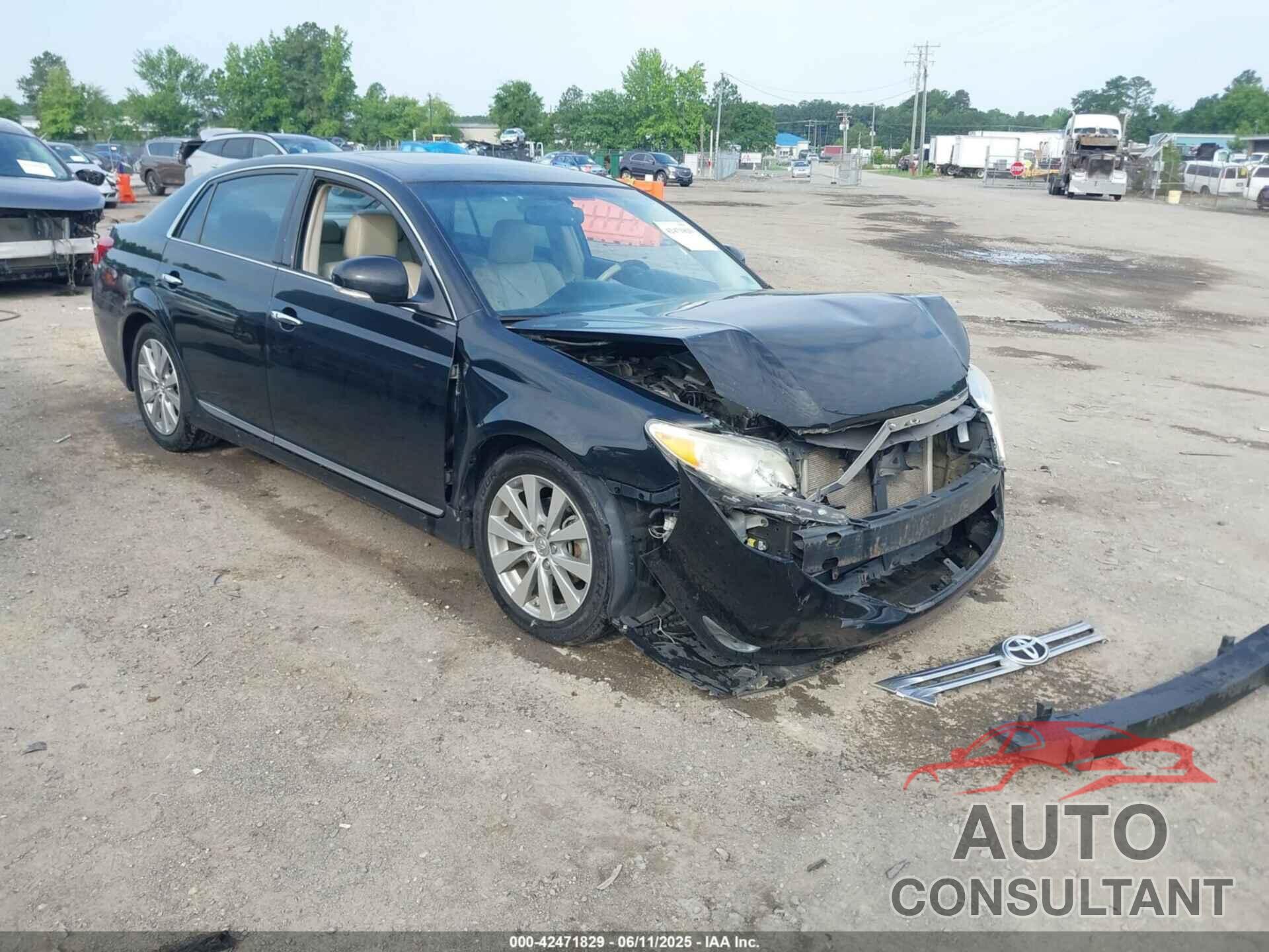 TOYOTA AVALON 2011 - 4T1BK3DB3BU396142