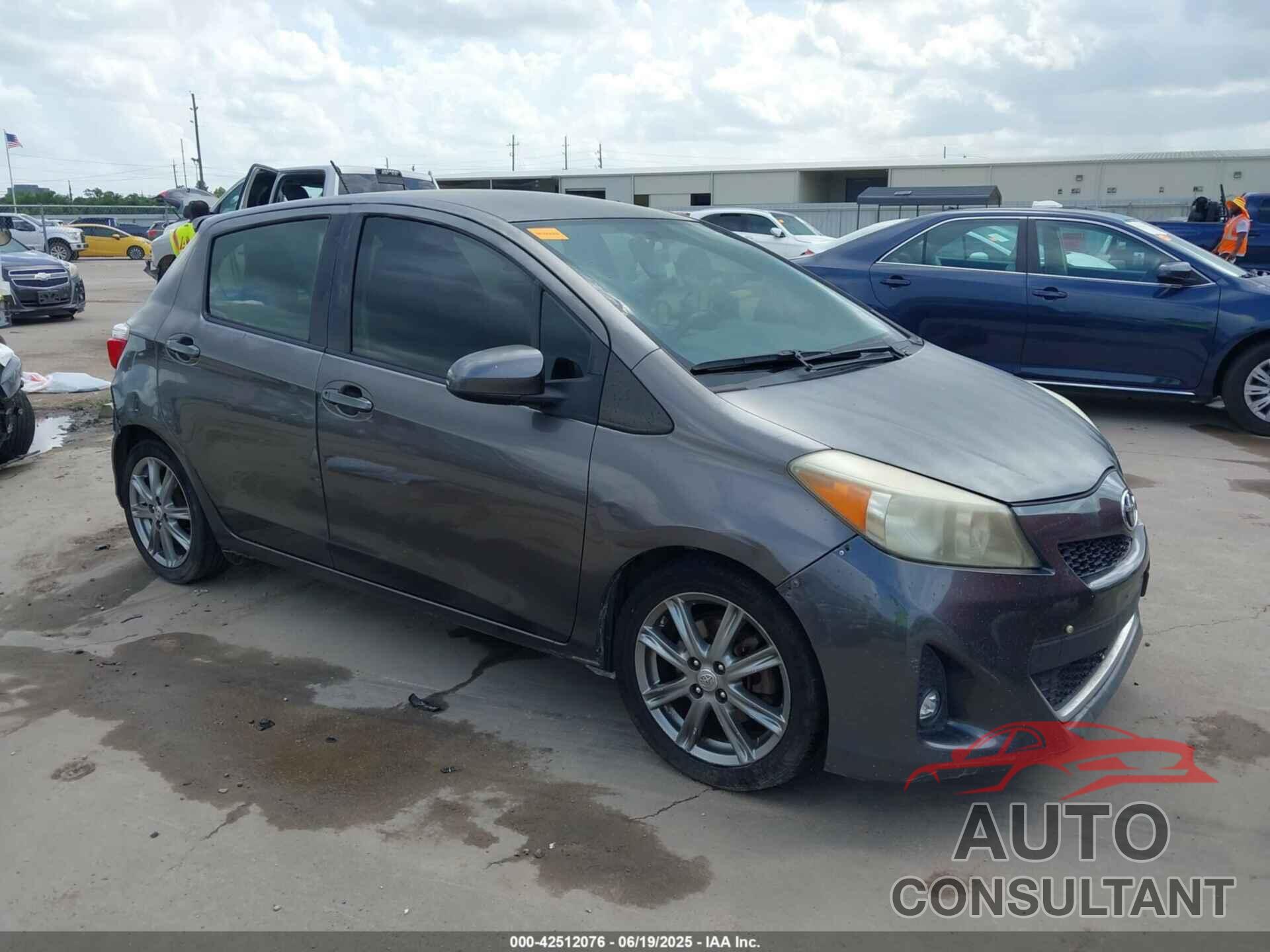 TOYOTA YARIS 2013 - JTDKTUD36DD561779
