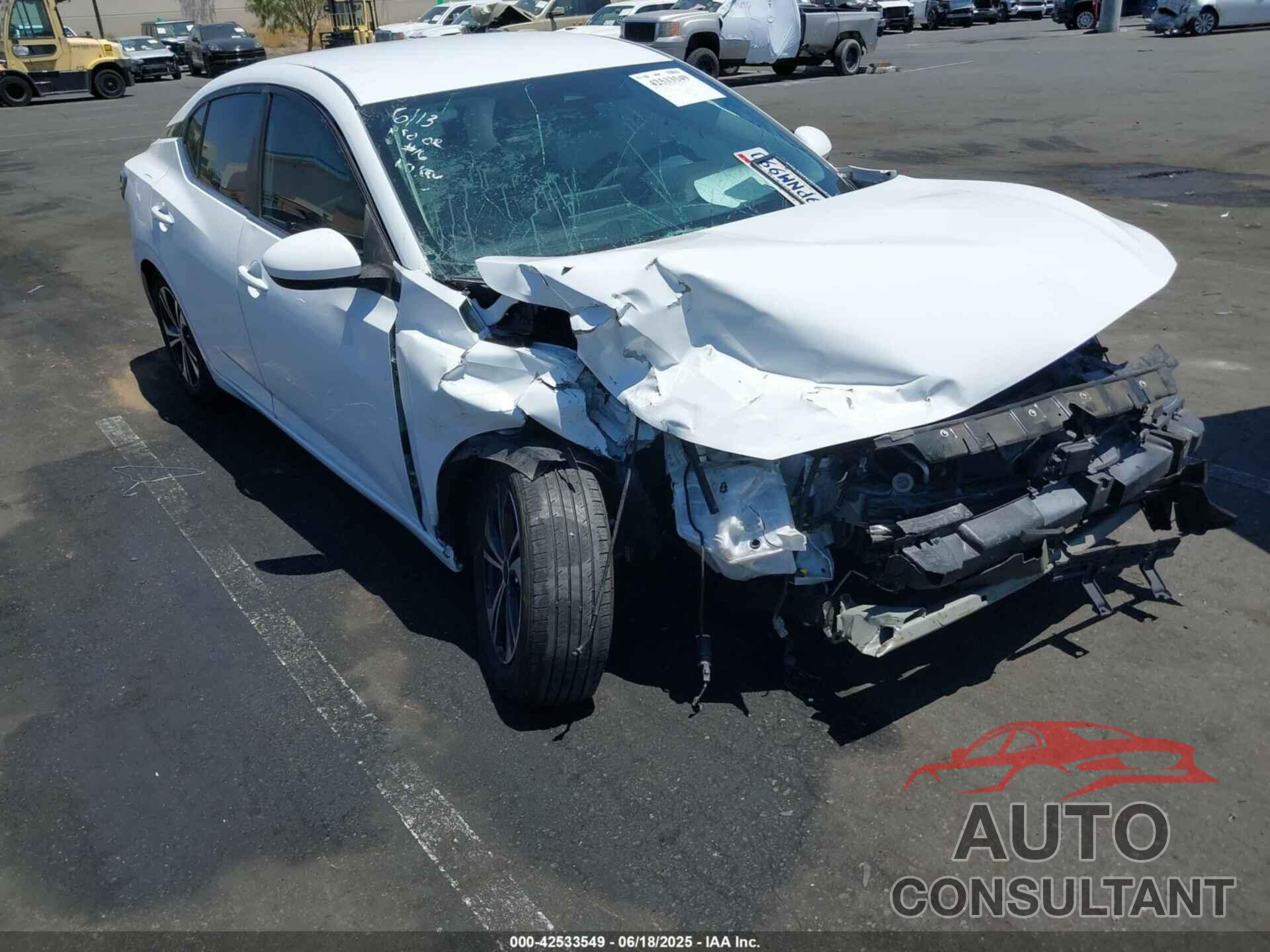 NISSAN SENTRA 2021 - 3N1AB8CV3MY247810