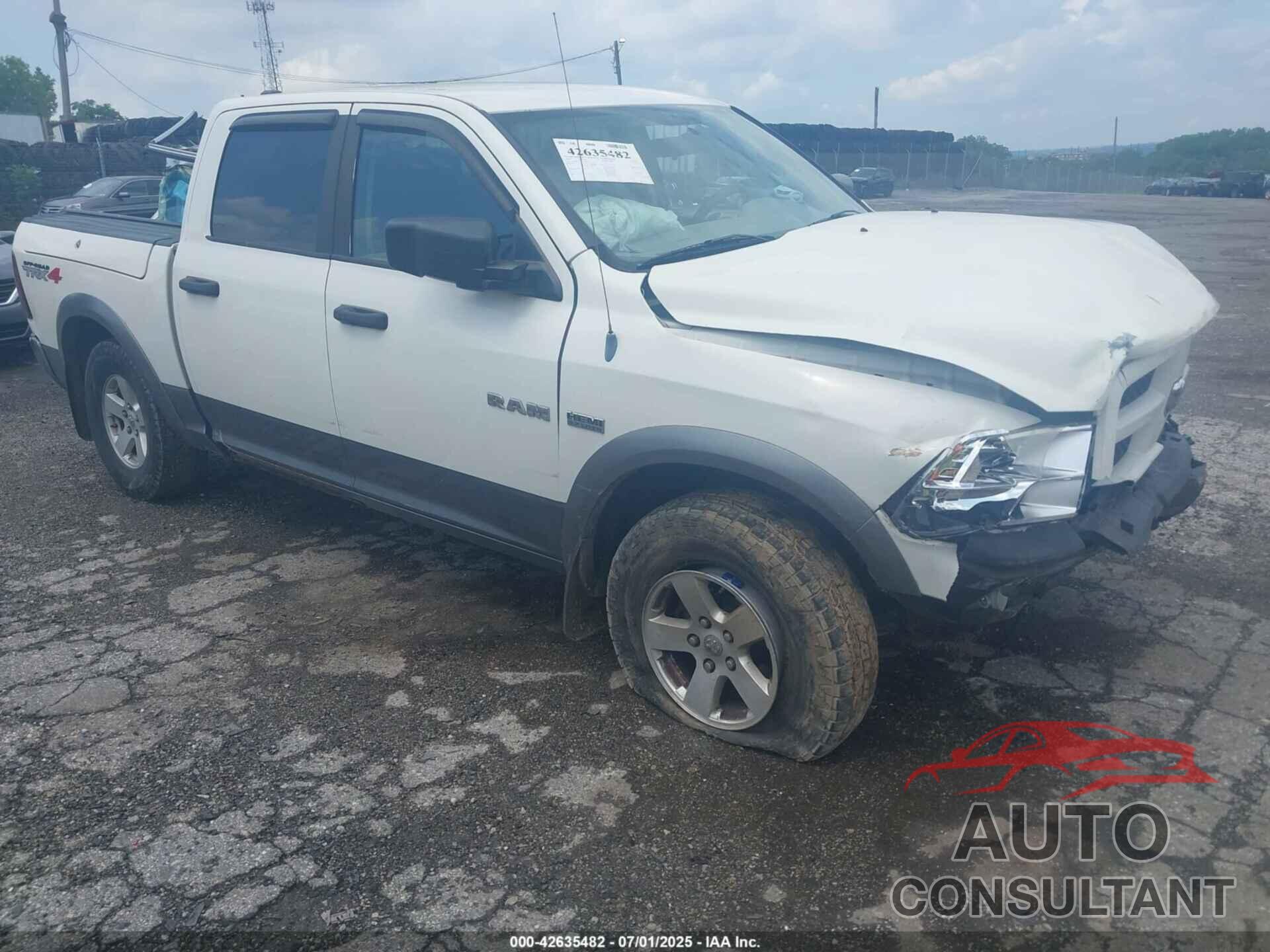 DODGE RAM 1500 2009 - 1D3HV13T89J518274