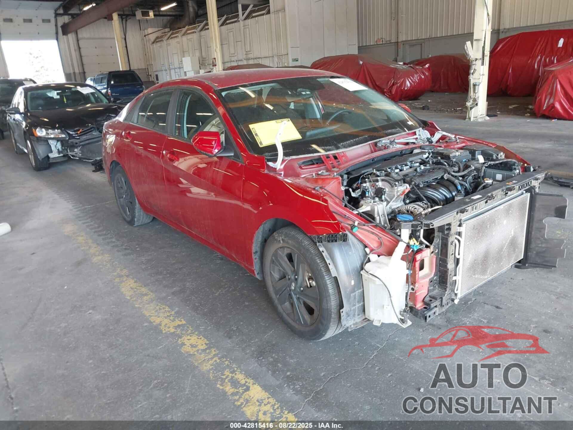 HYUNDAI ELANTRA 2022 - KMHLM4AG6NU343895