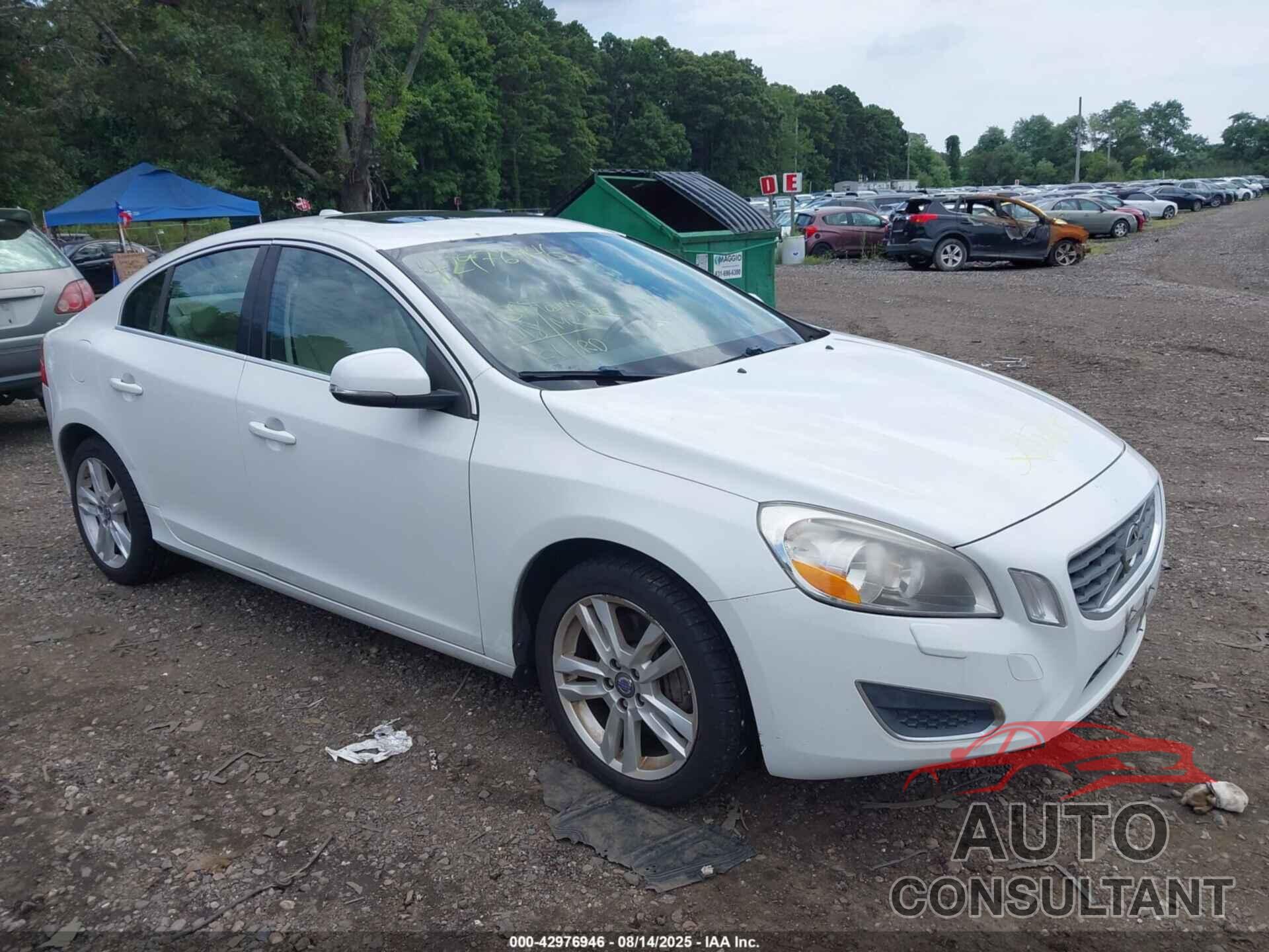 VOLVO S60 2013 - YV1612FSXD2198425