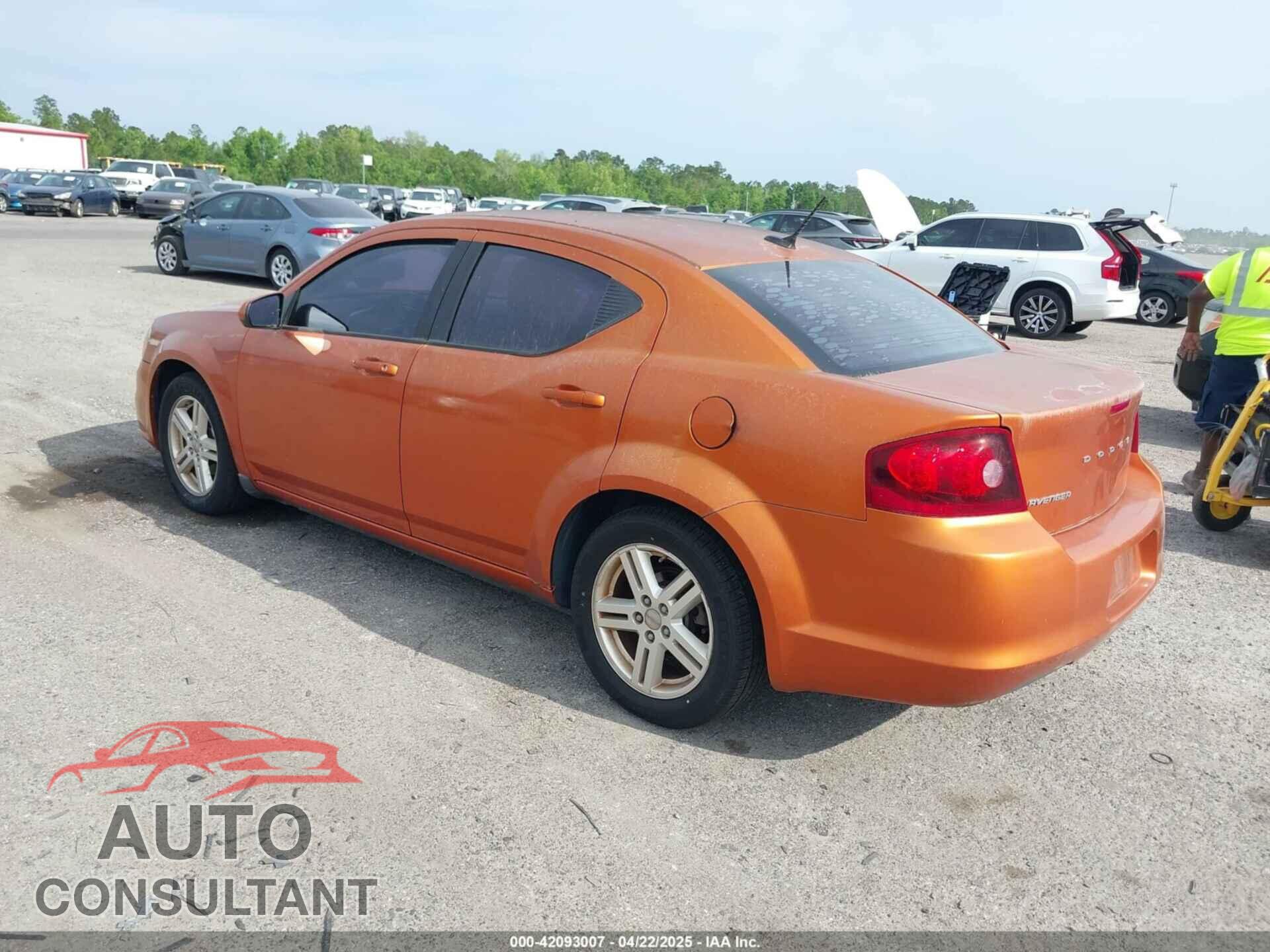 DODGE AVENGER 2011 - 1B3BD1FB2BN622148