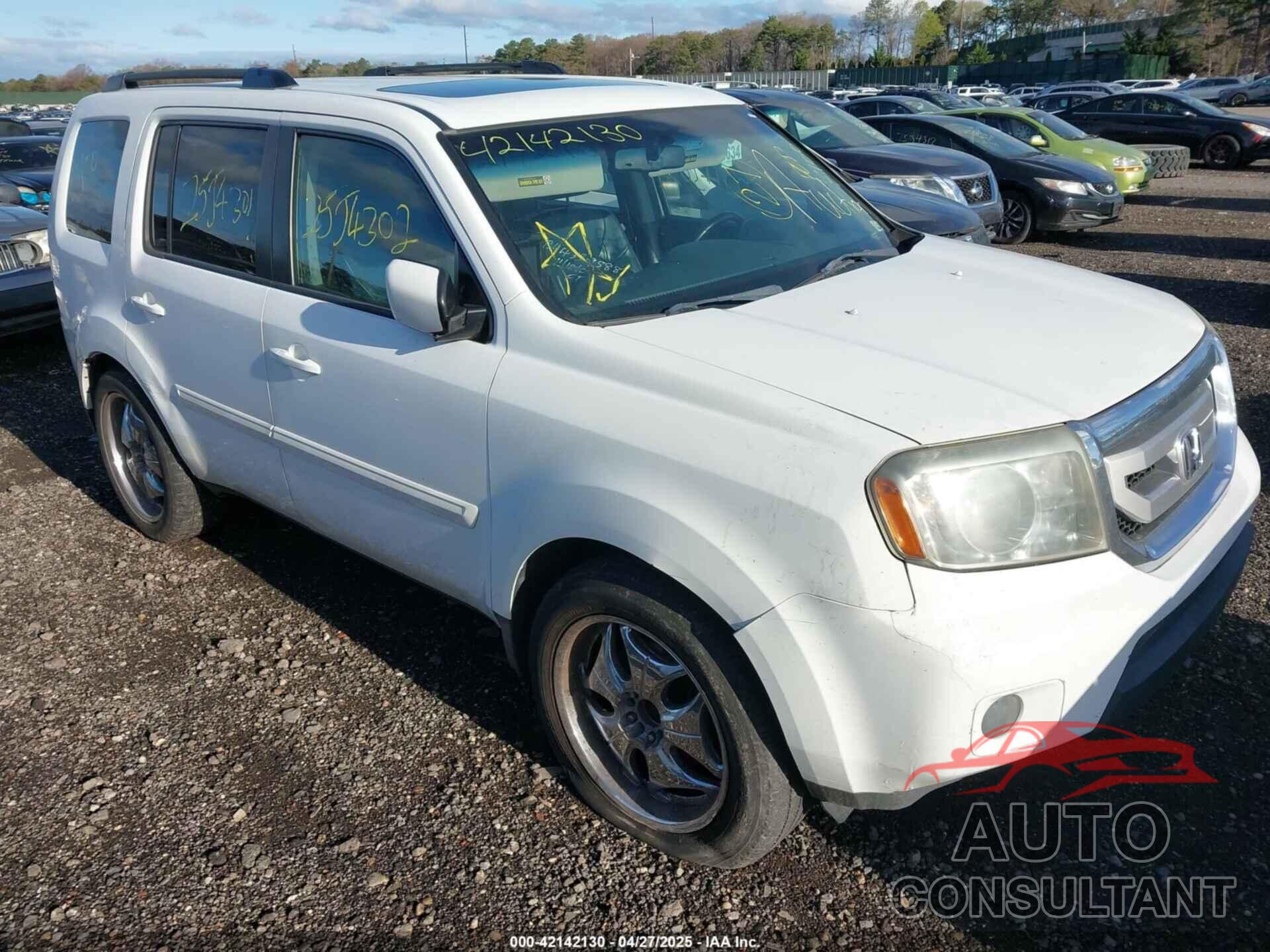 HONDA PILOT 2009 - 5FNYF48579B036629