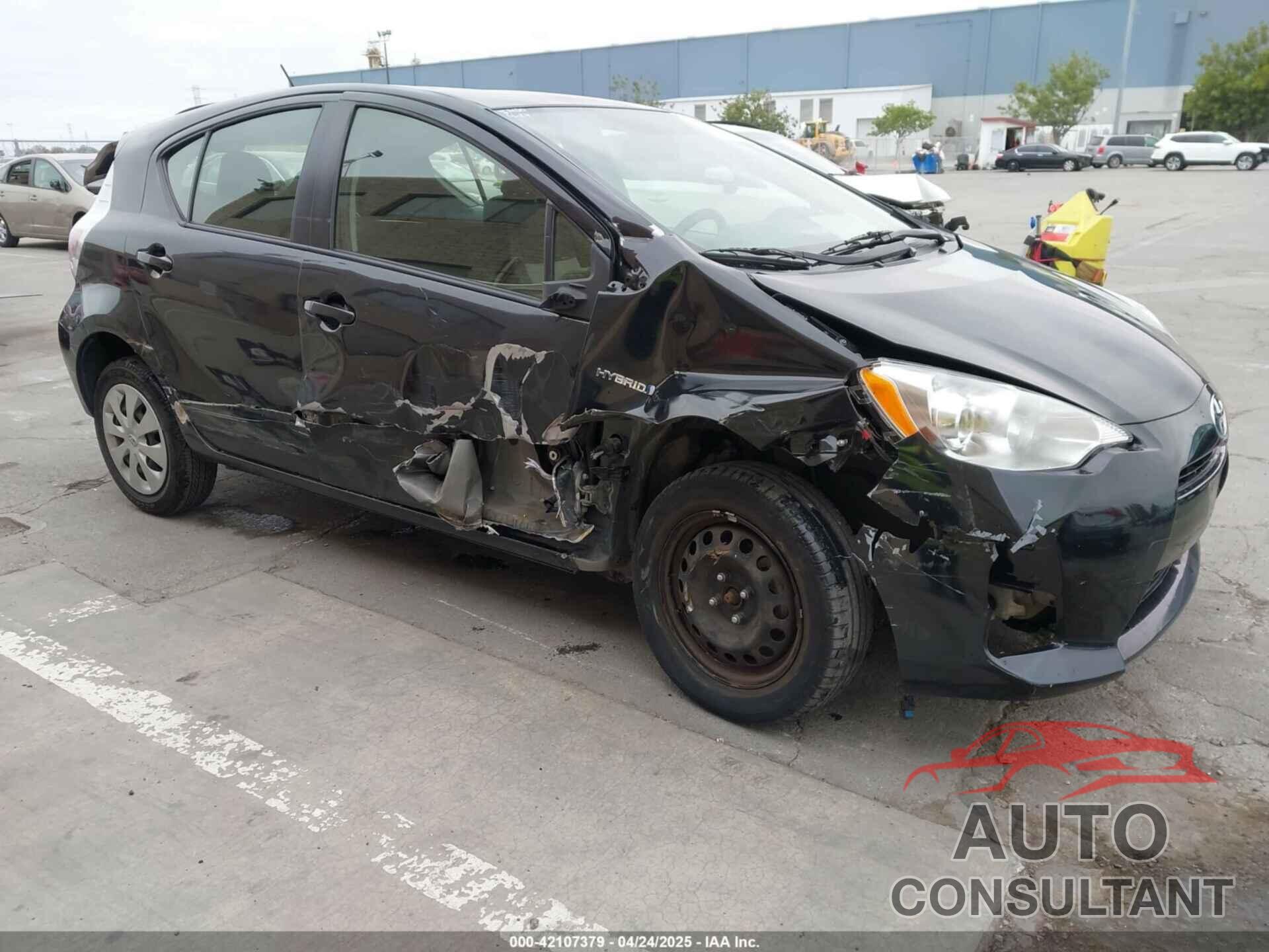 TOYOTA PRIUS C 2013 - JTDKDTB30D1544780
