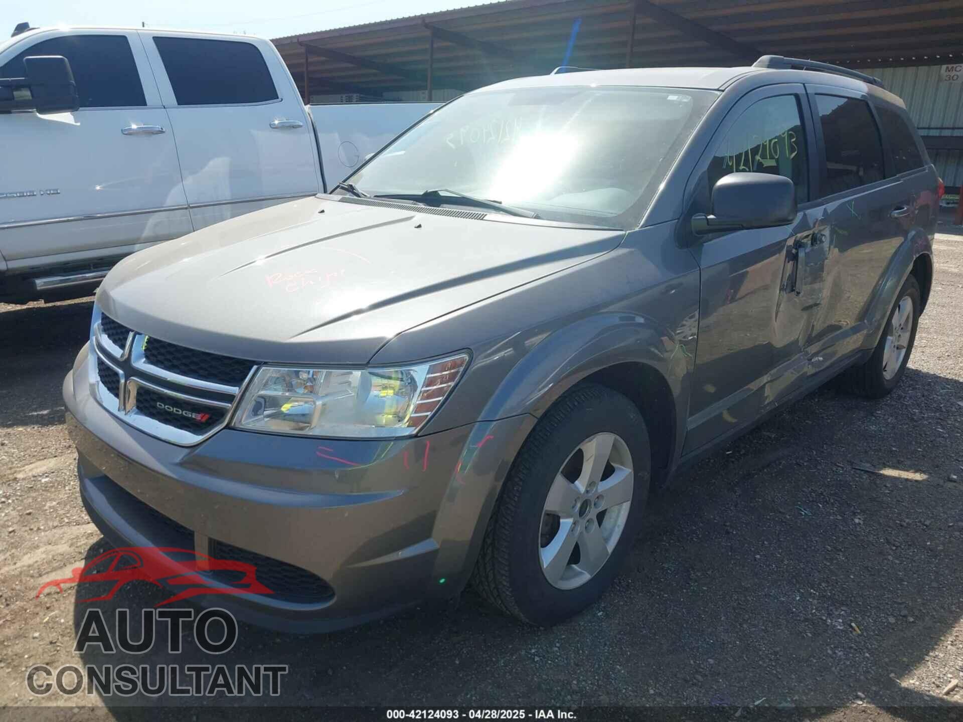DODGE JOURNEY 2013 - 3C4PDCAB5DT509059