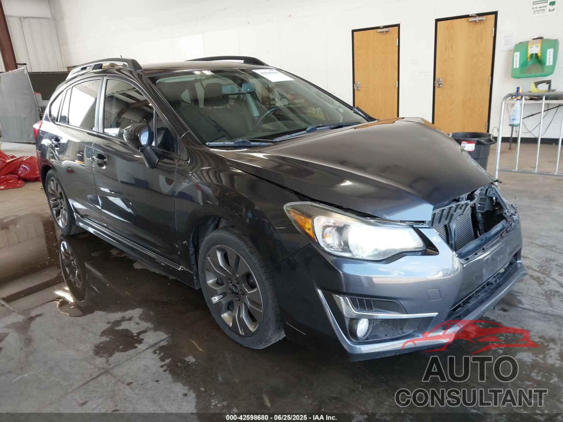 SUBARU IMPREZA 2016 - JF1GPAP68G8261498