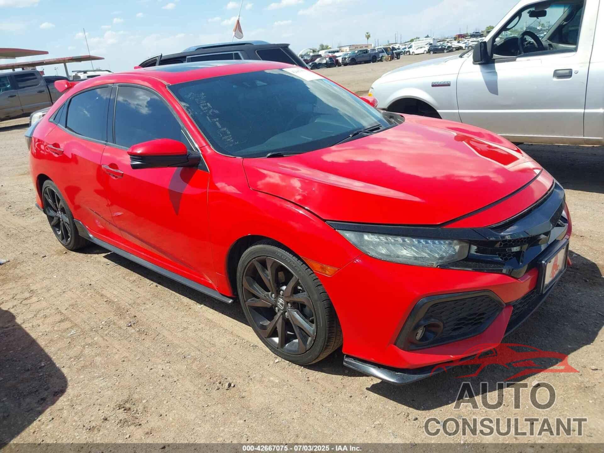 HONDA CIVIC 2018 - SHHFK7H91JU227375