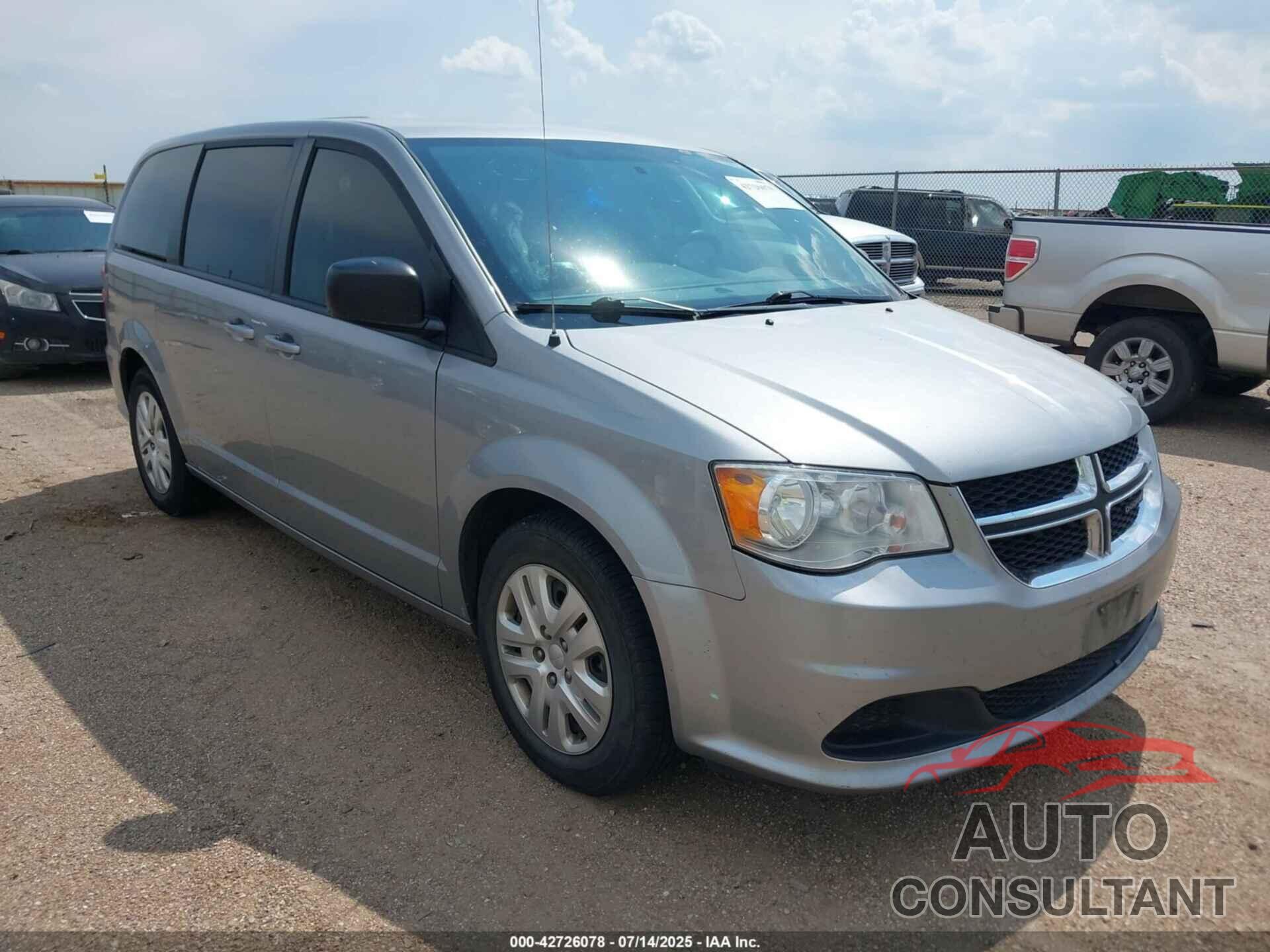 DODGE GRAND CARAVAN 2018 - 2C4RDGBG3JR259300