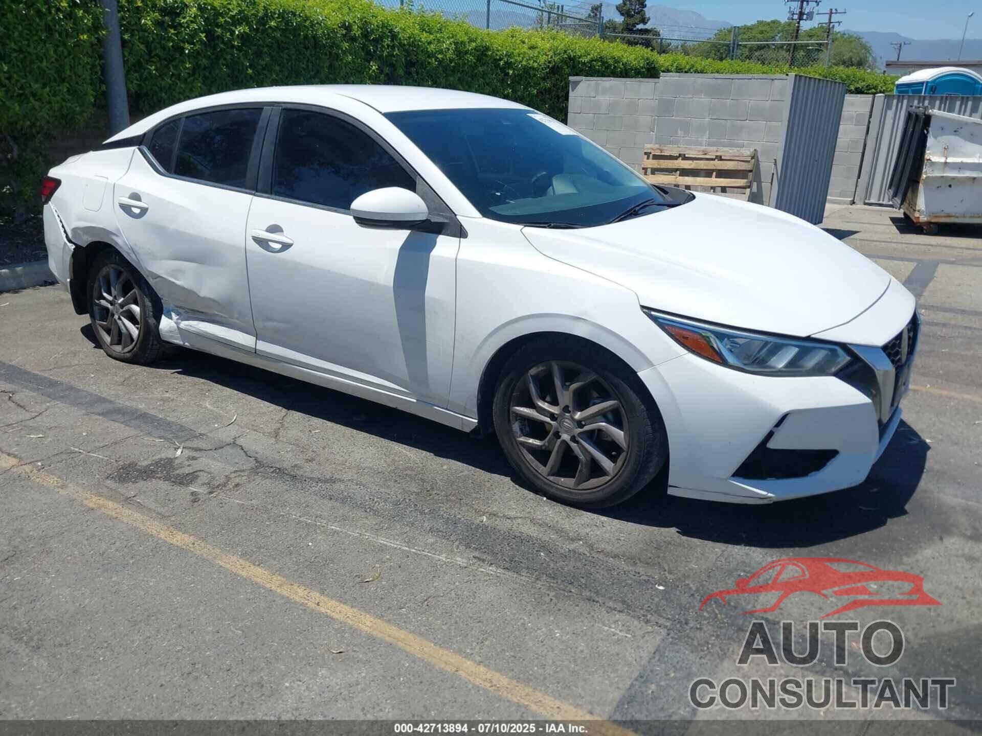 NISSAN SENTRA 2020 - 3N1AB8CVXLY217671