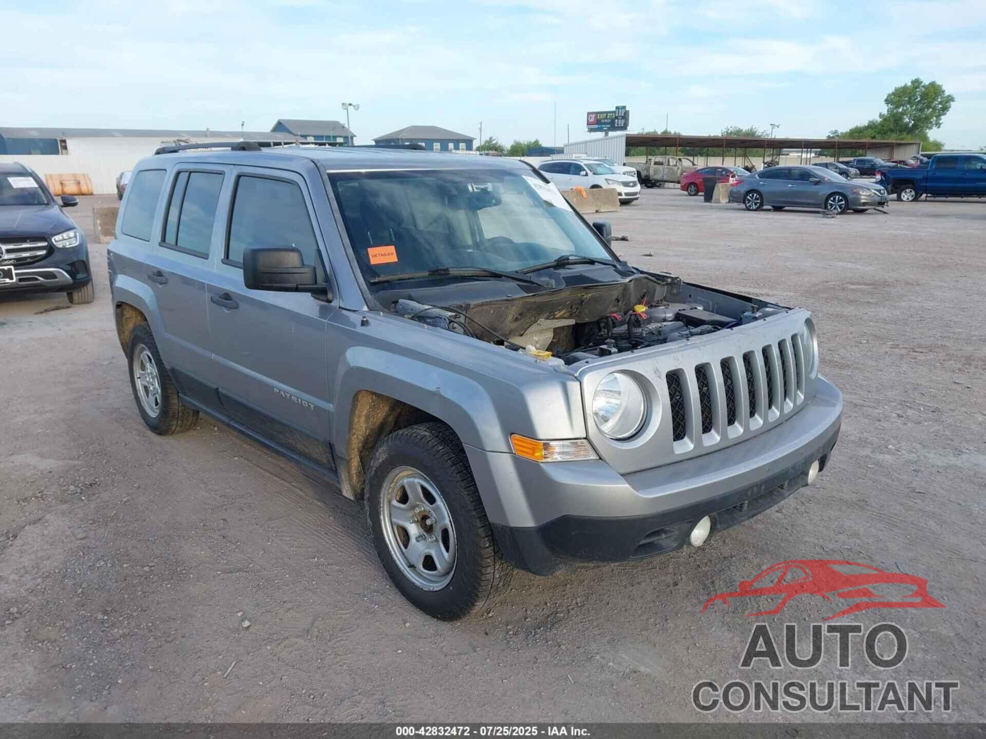 JEEP PATRIOT 2016 - 1C4NJPBA3GD584057