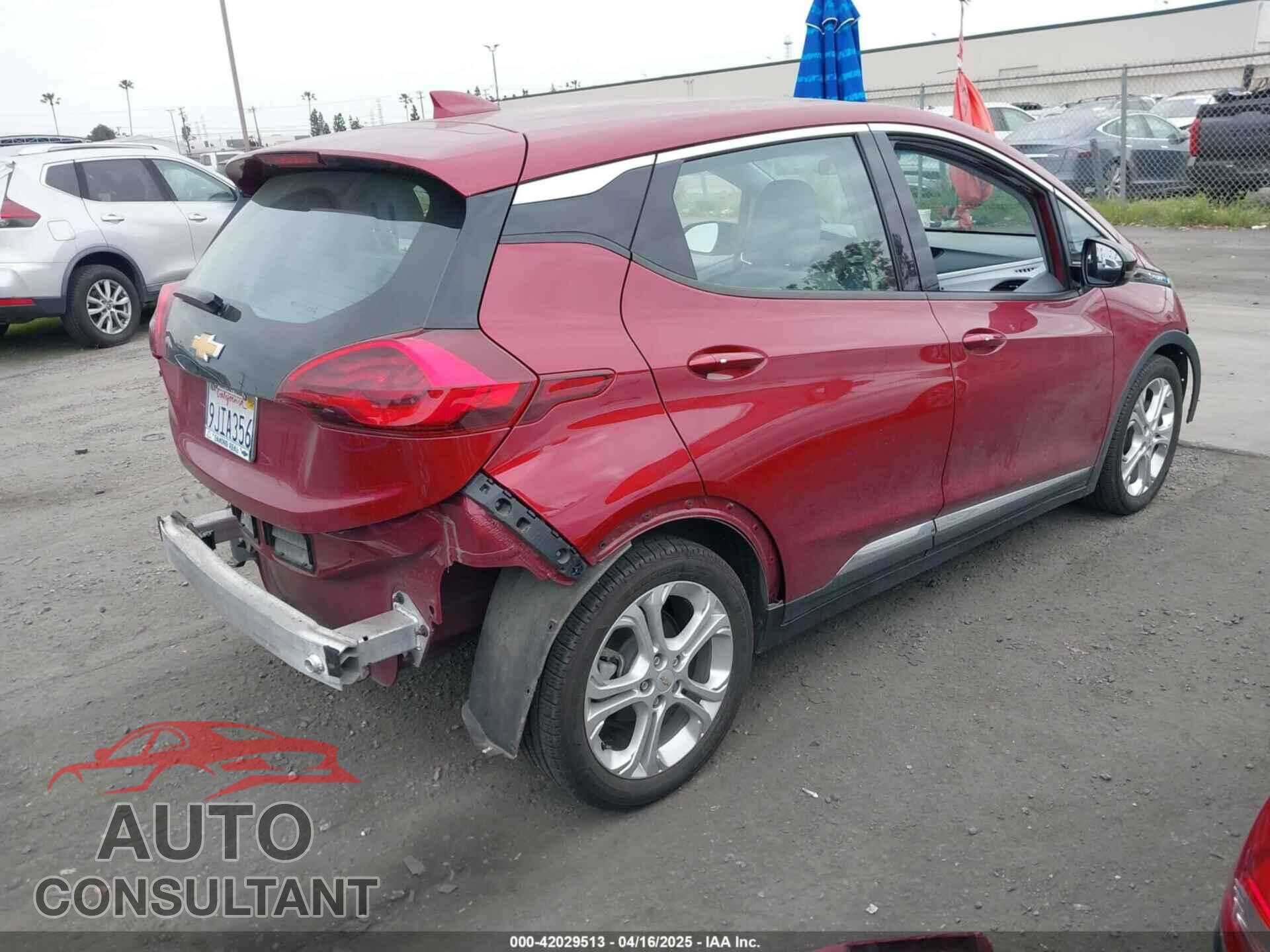 CHEVROLET BOLT EV 2018 - 1G1FW6S09J4140303