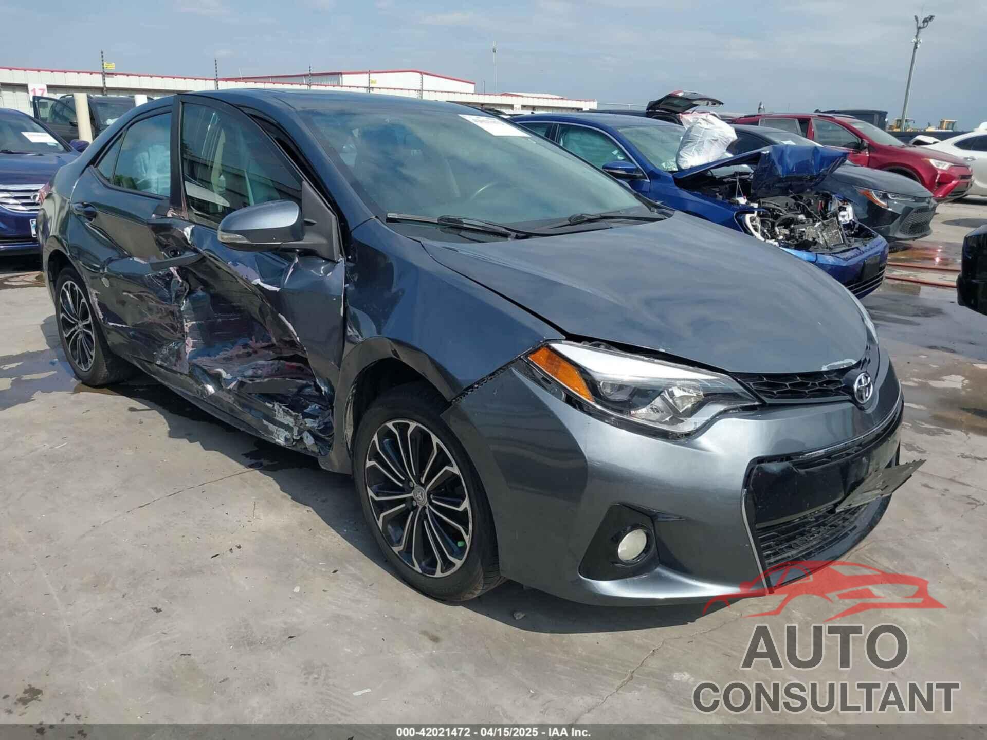 TOYOTA COROLLA 2016 - 5YFBURHE9GP452174