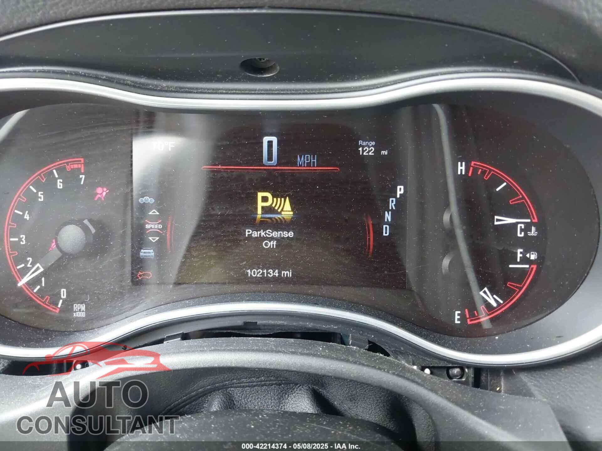 DODGE DURANGO 2019 - 1C4RDJAG3KC821124