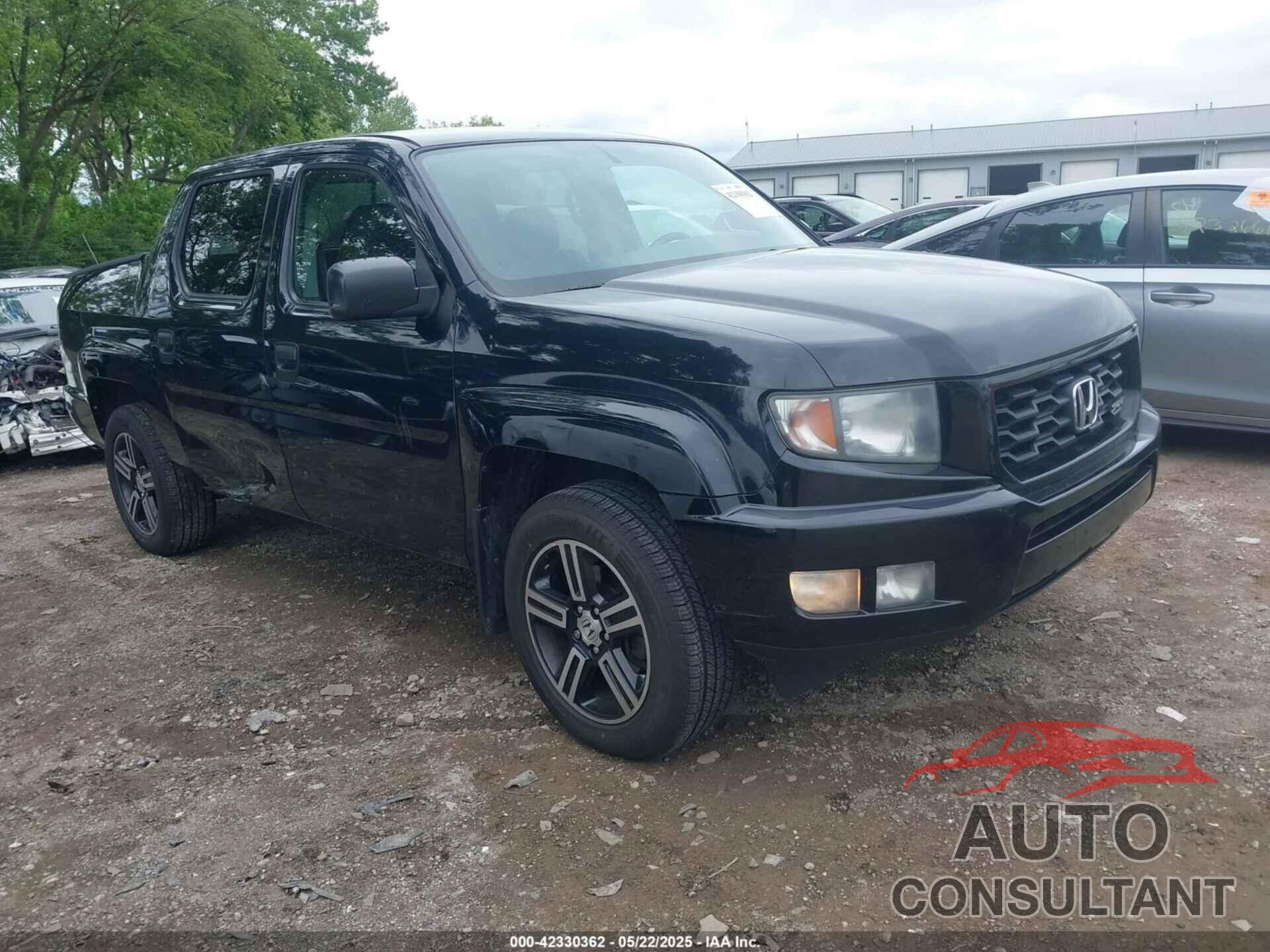 HONDA RIDGELINE 2013 - 5FPYK1F73DB016232