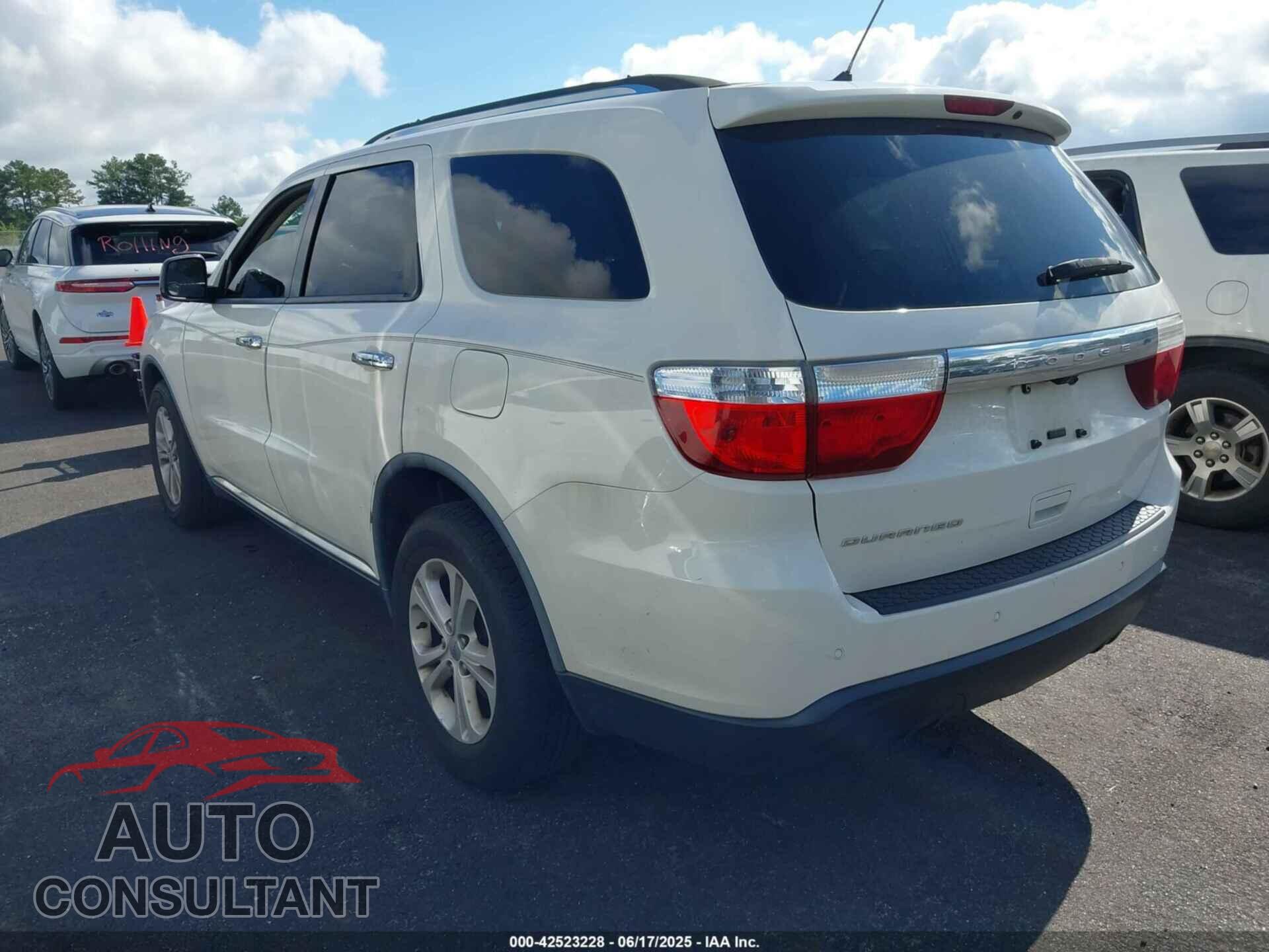 DODGE DURANGO 2012 - 1C4RDHAG0CC212597