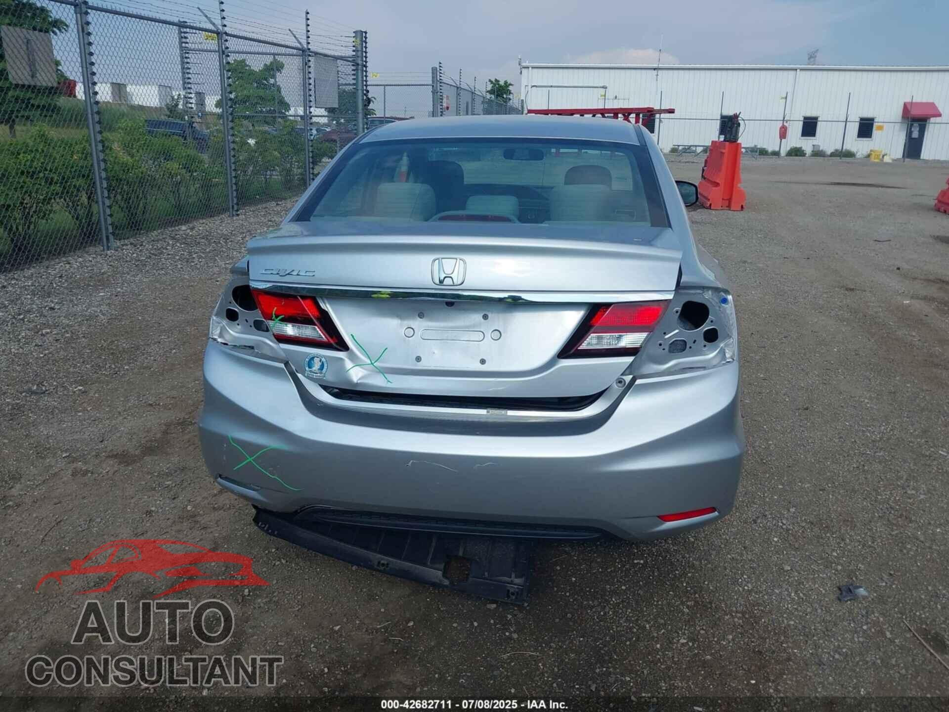 HONDA CIVIC 2013 - 19XFB2F52DE058630