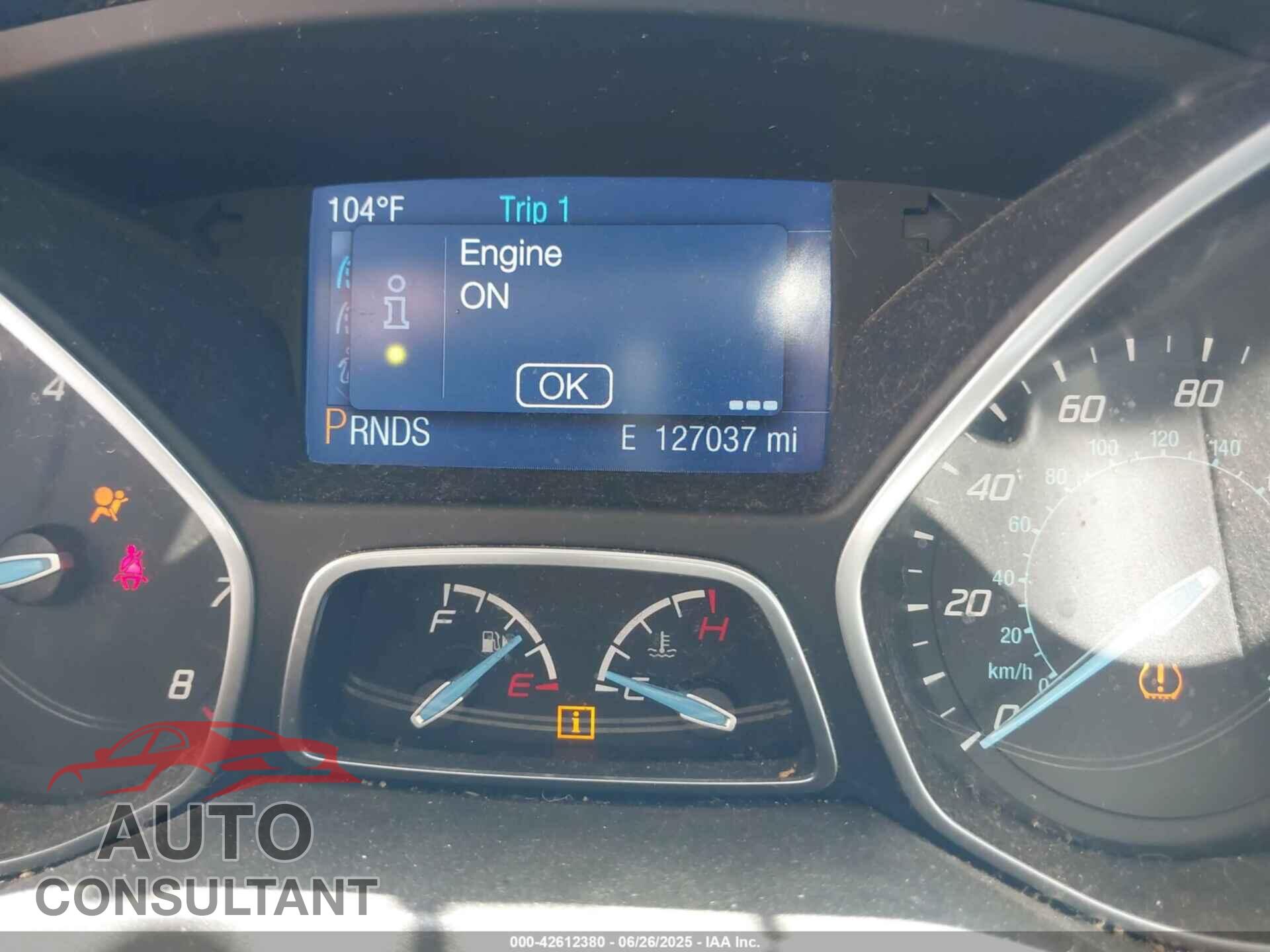 FORD FOCUS 2014 - 1FADP3F21EL217544