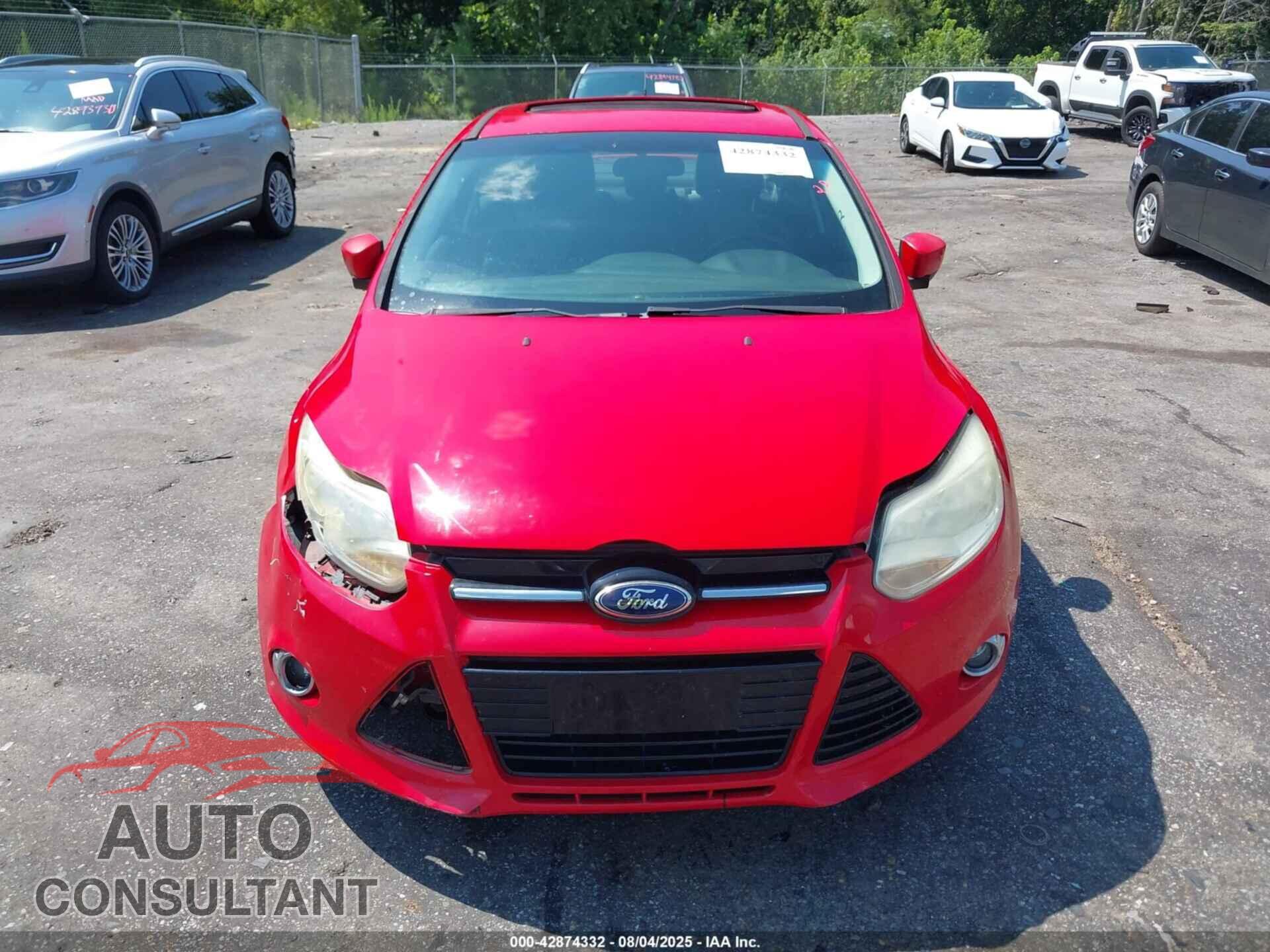 FORD FOCUS 2012 - 1FAHP3F24CL365699