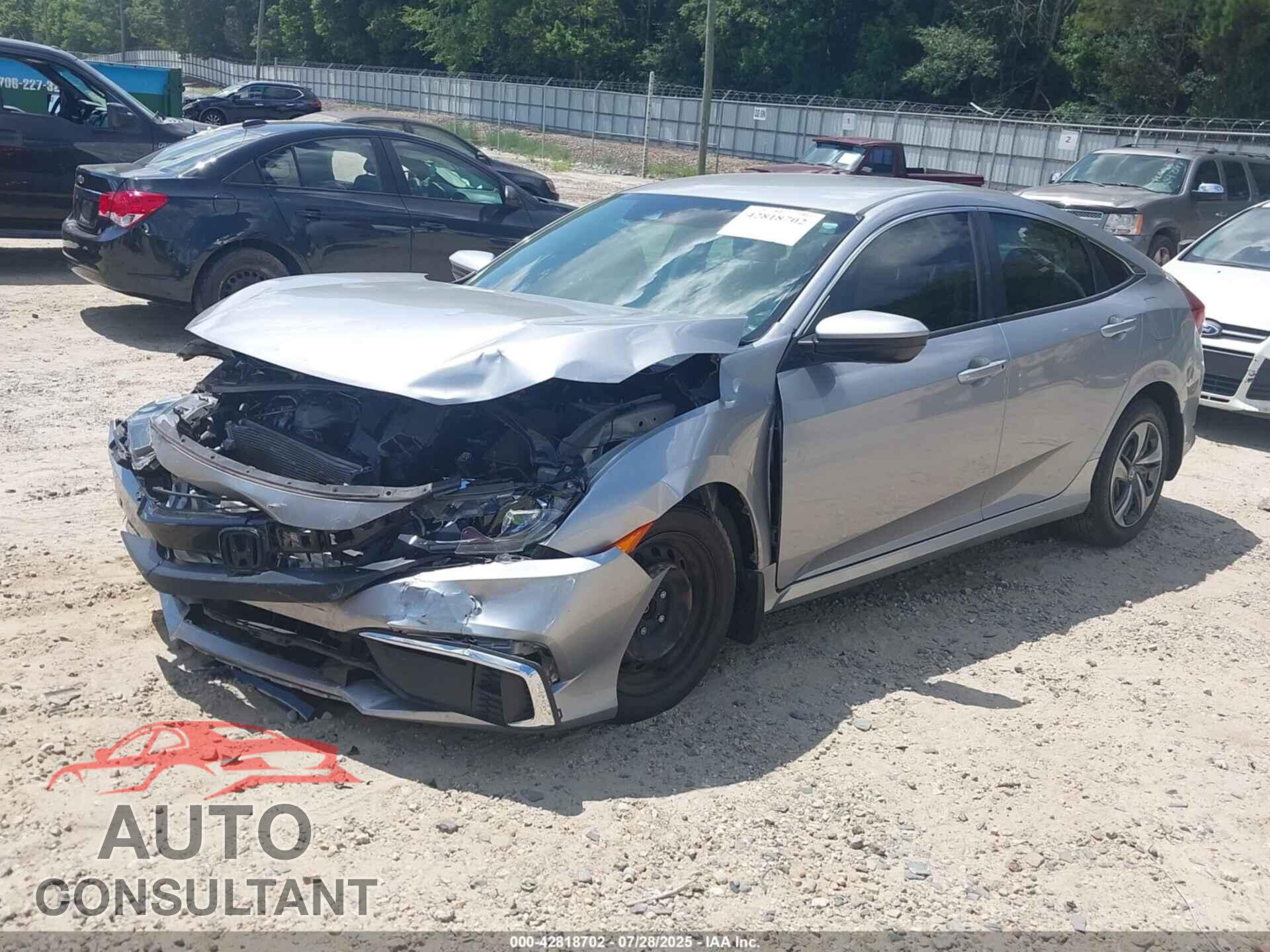 HONDA CIVIC 2019 - 2HGFC2F66KH583179