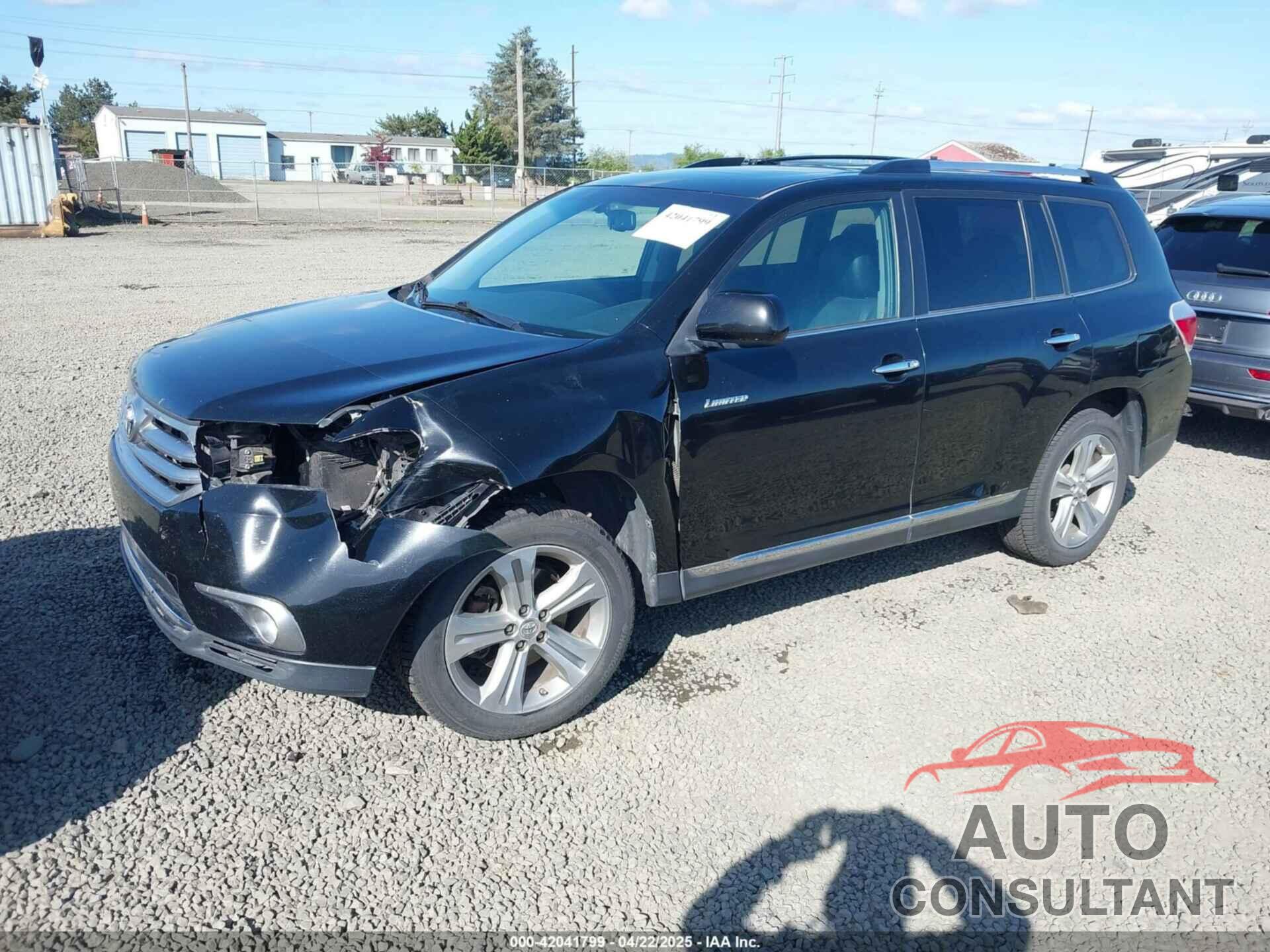 TOYOTA HIGHLANDER 2013 - 5TDDK3EH1DS216163
