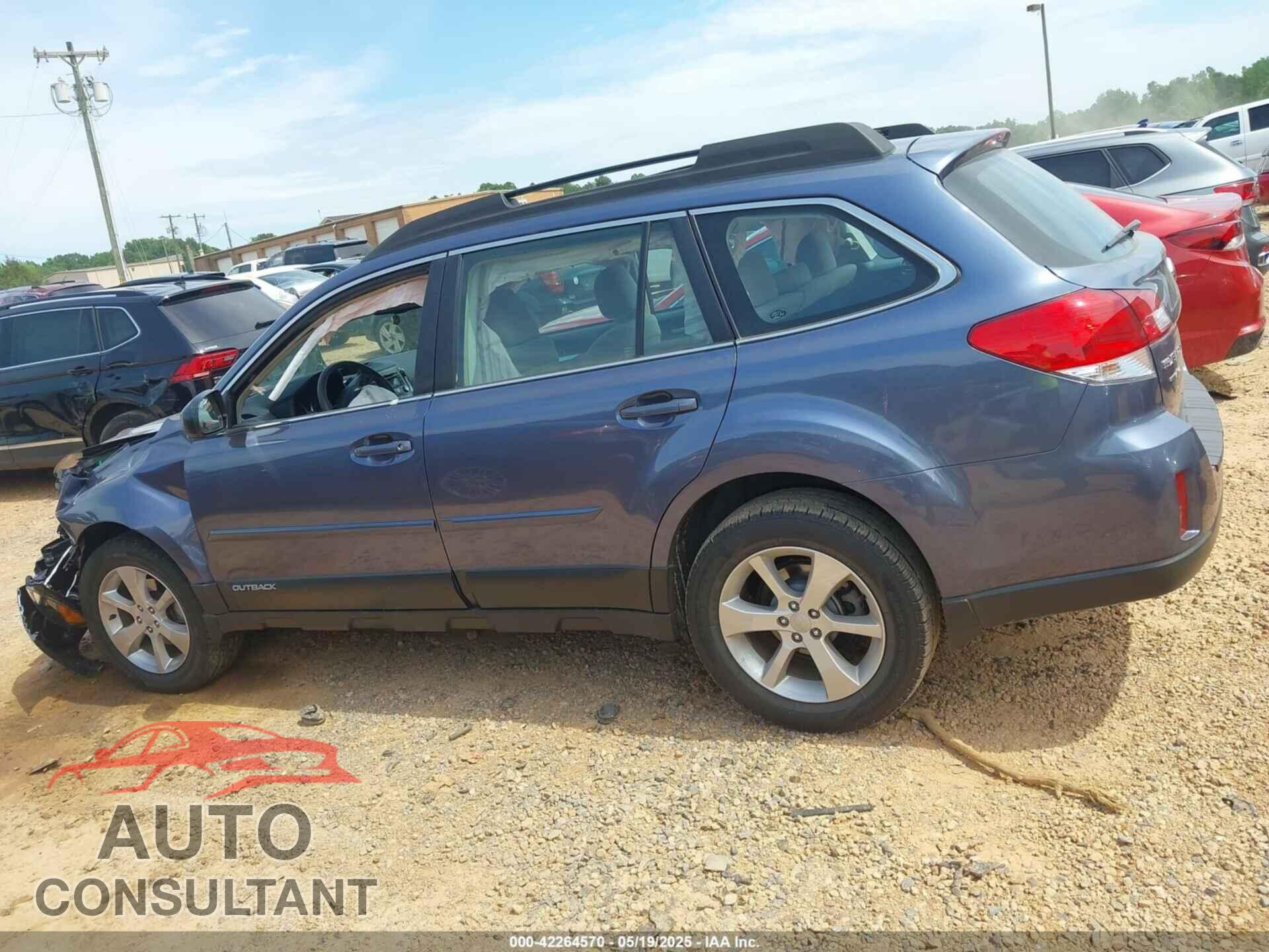 SUBARU OUTBACK 2014 - 4S4BRBAC3E3326816