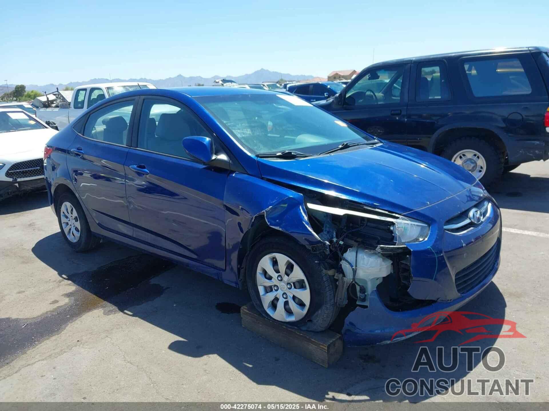 HYUNDAI ACCENT 2017 - KMHCT4AE3HU173968