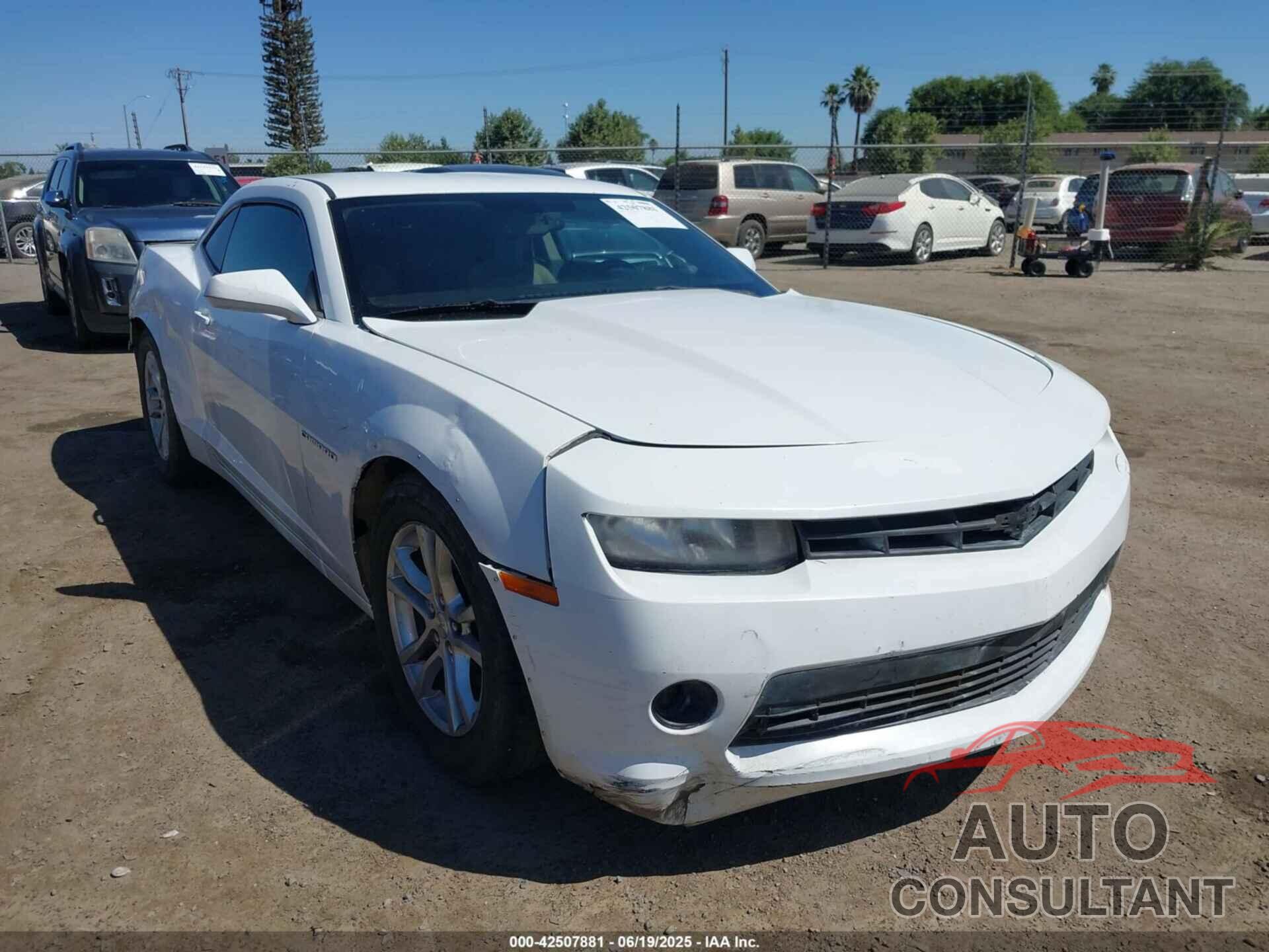 CHEVROLET CAMARO 2015 - 2G1FD1E32F9107677