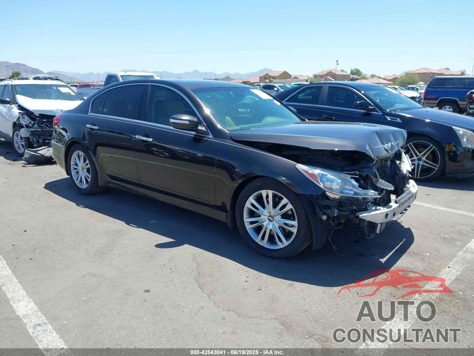 HYUNDAI GENESIS 2013 - KMHGC4DD5DU255991