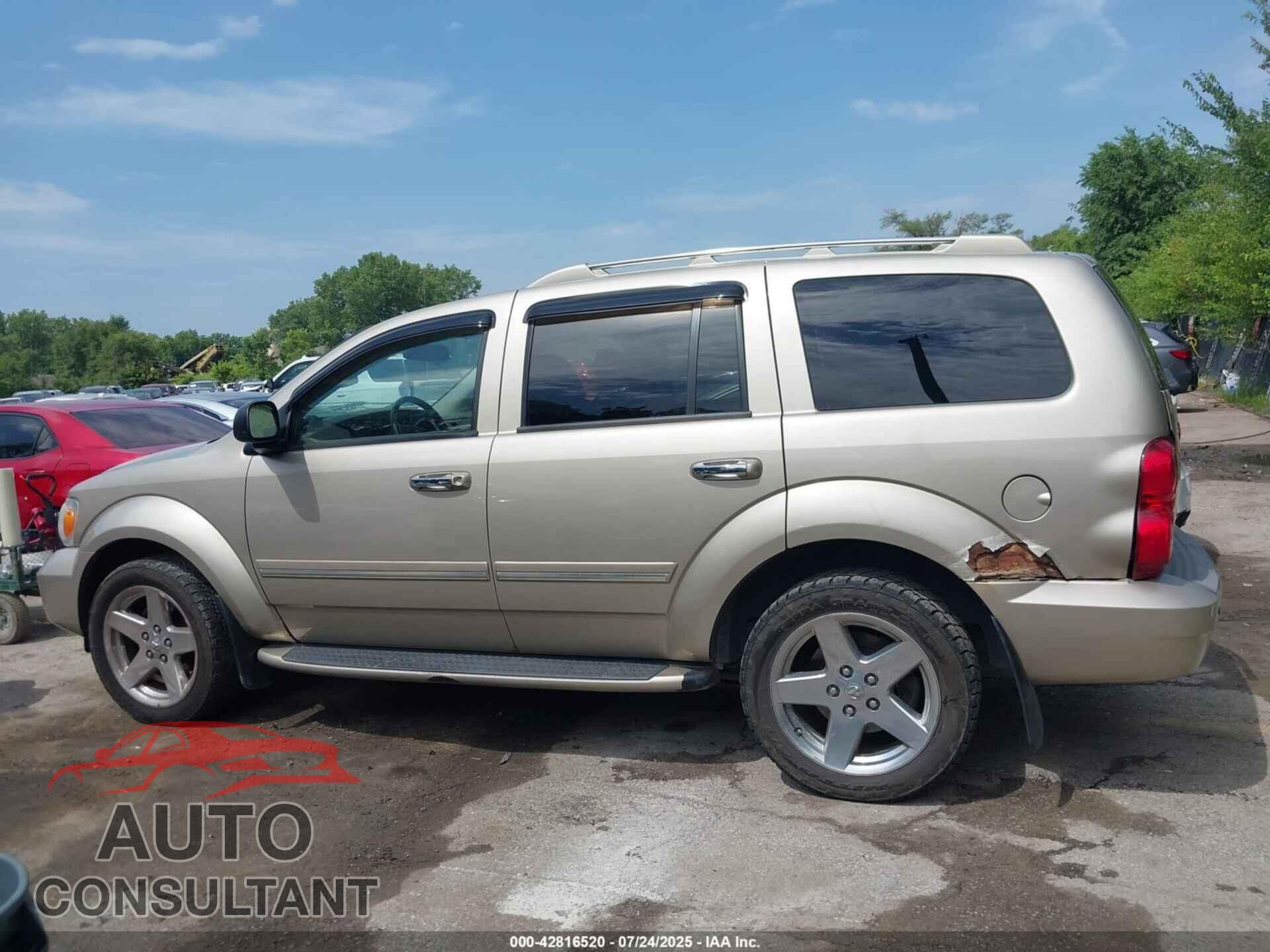 DODGE DURANGO 2009 - 1D8HB58T69F702506